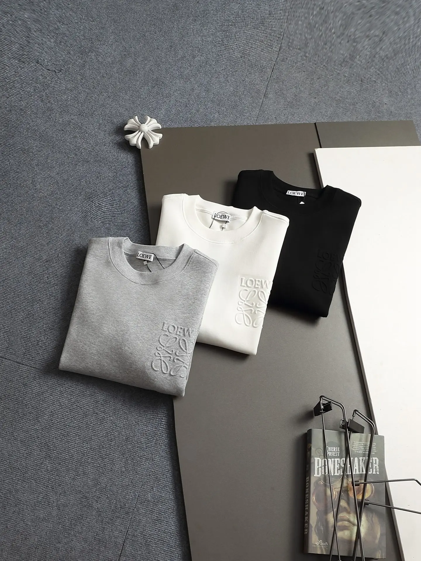 Embossed Anagram Logo Sweatshirt D17023256 — view 11