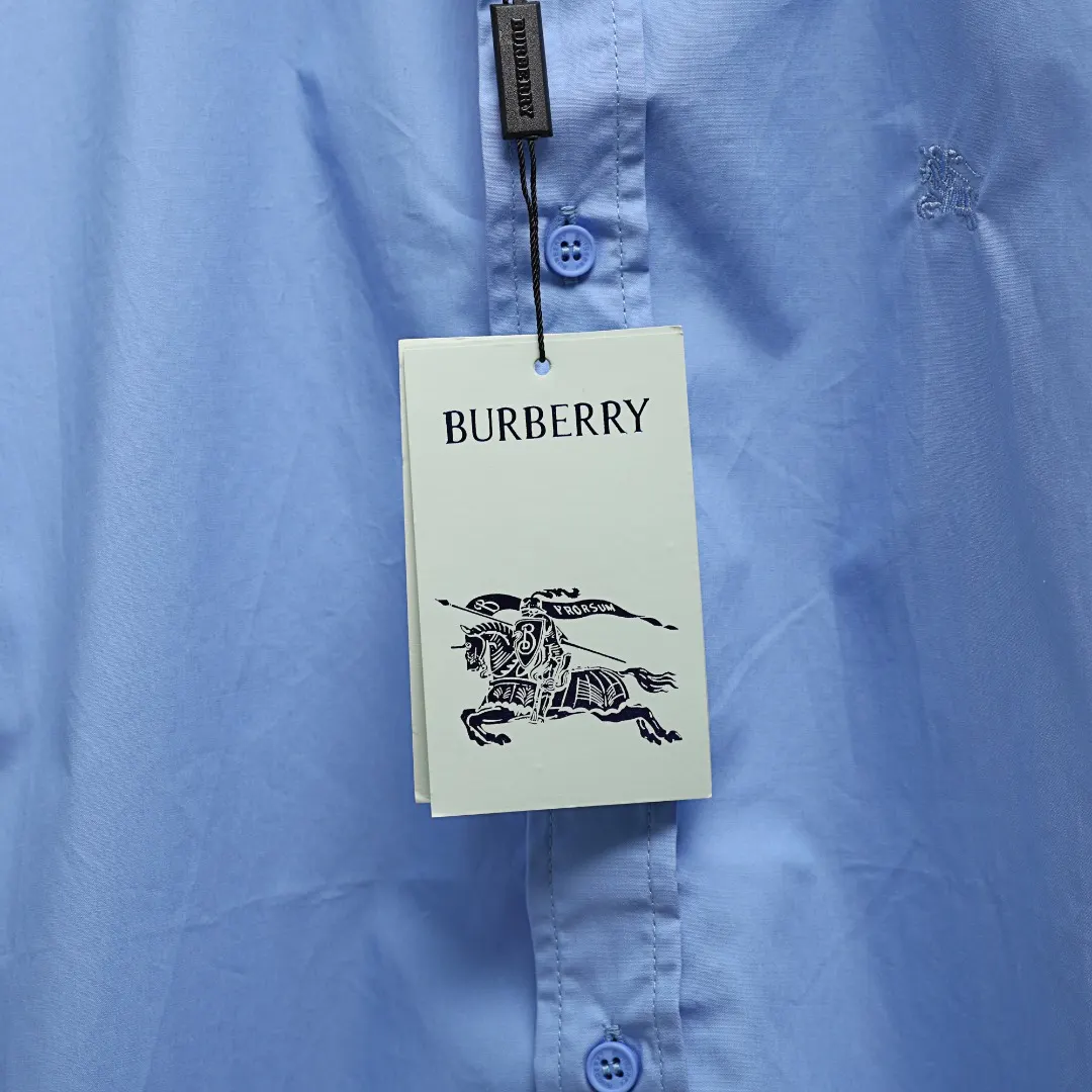 Embroidered Logo Poplin Long-Sleeve Shirt D17022649 — view 9