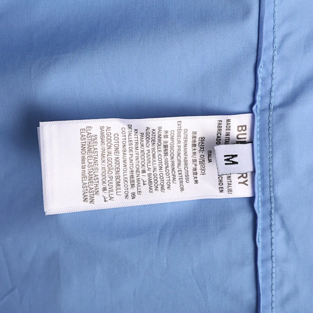 Embroidered Logo Poplin Long-Sleeve Shirt D17022649 — view 11