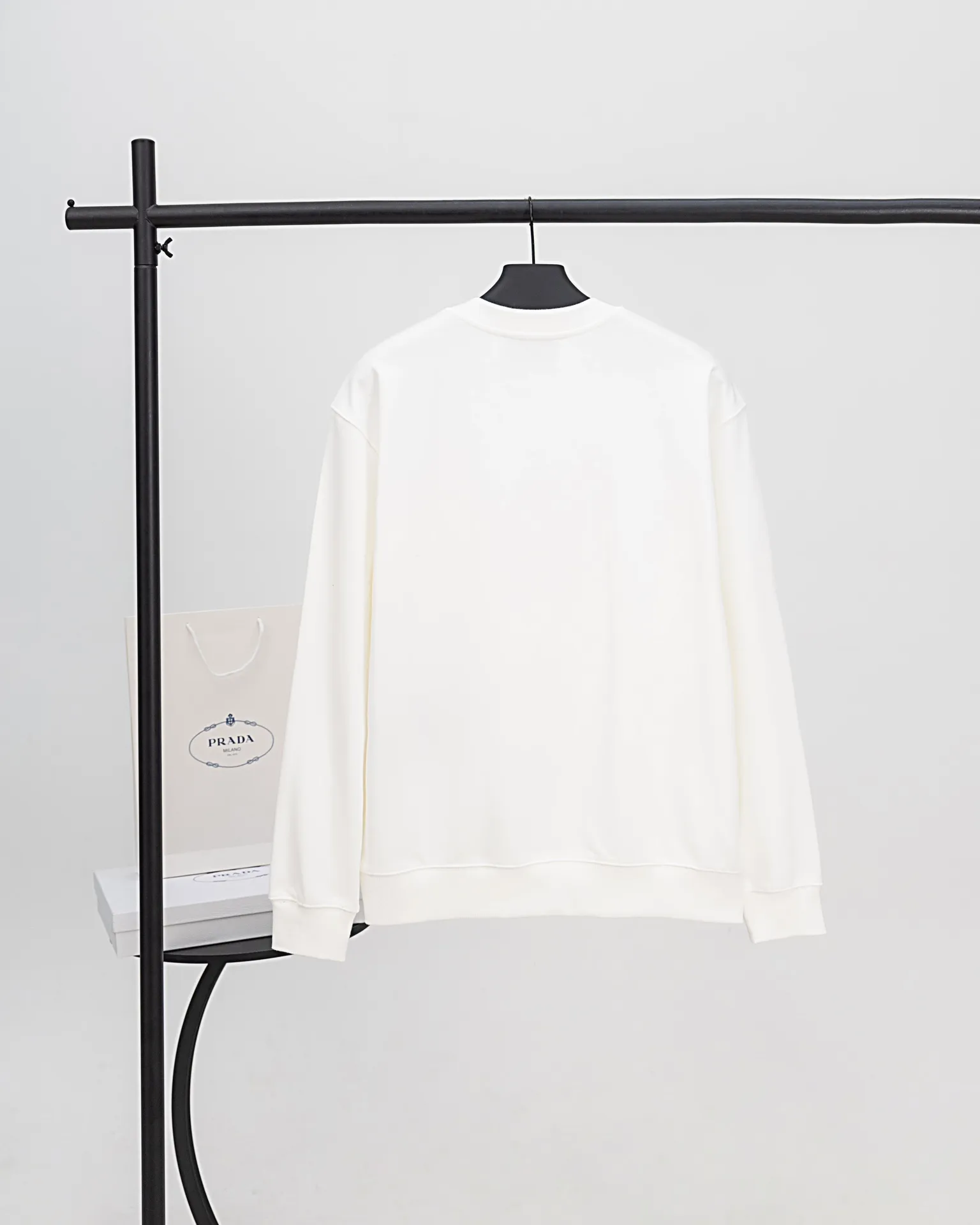 Logo-Appliqué Cotton-Jersey Sweatshirt D17021190 — view 2