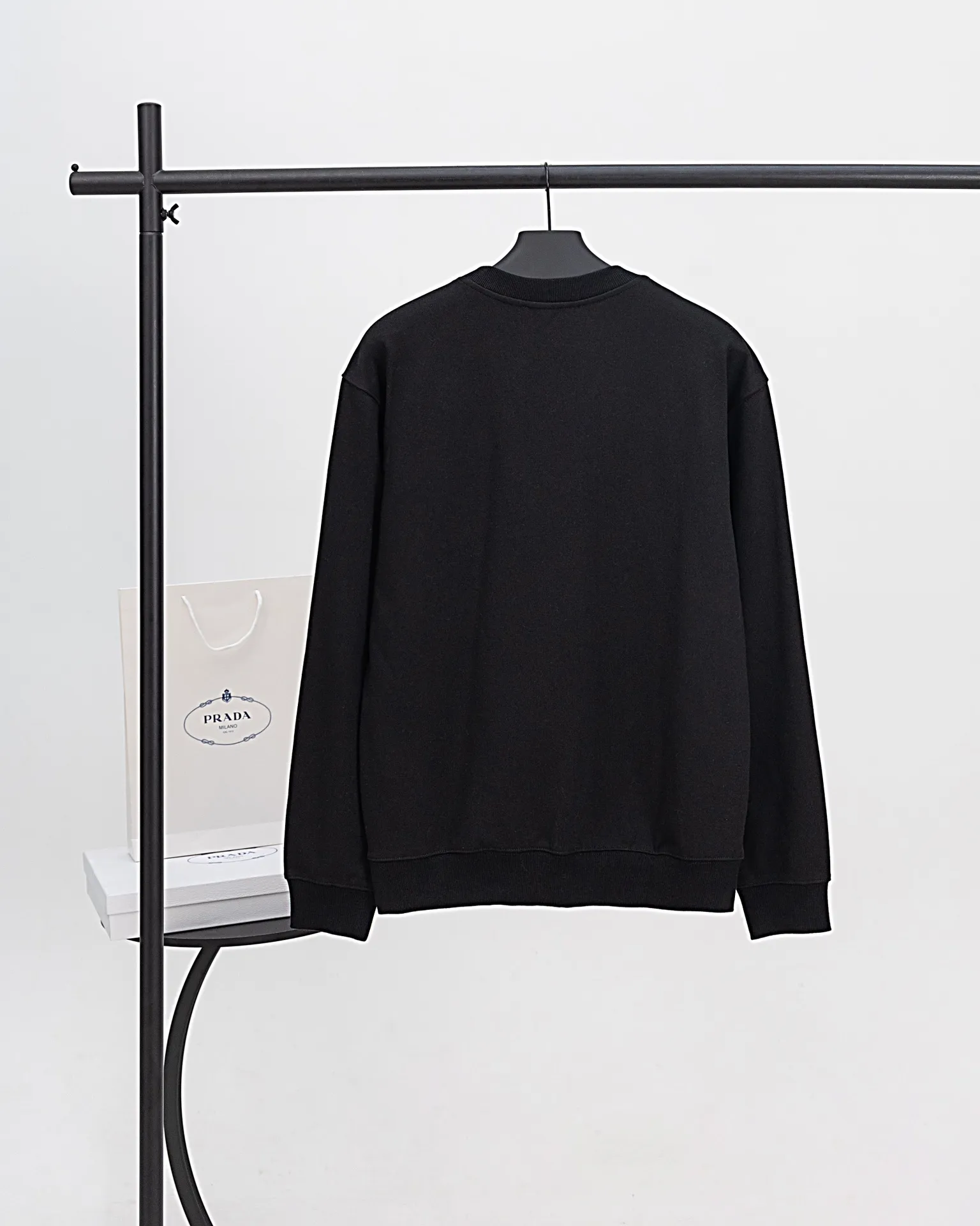 Logo-Patch Cotton-Jersey Sweatshirt D17021188 — view 2