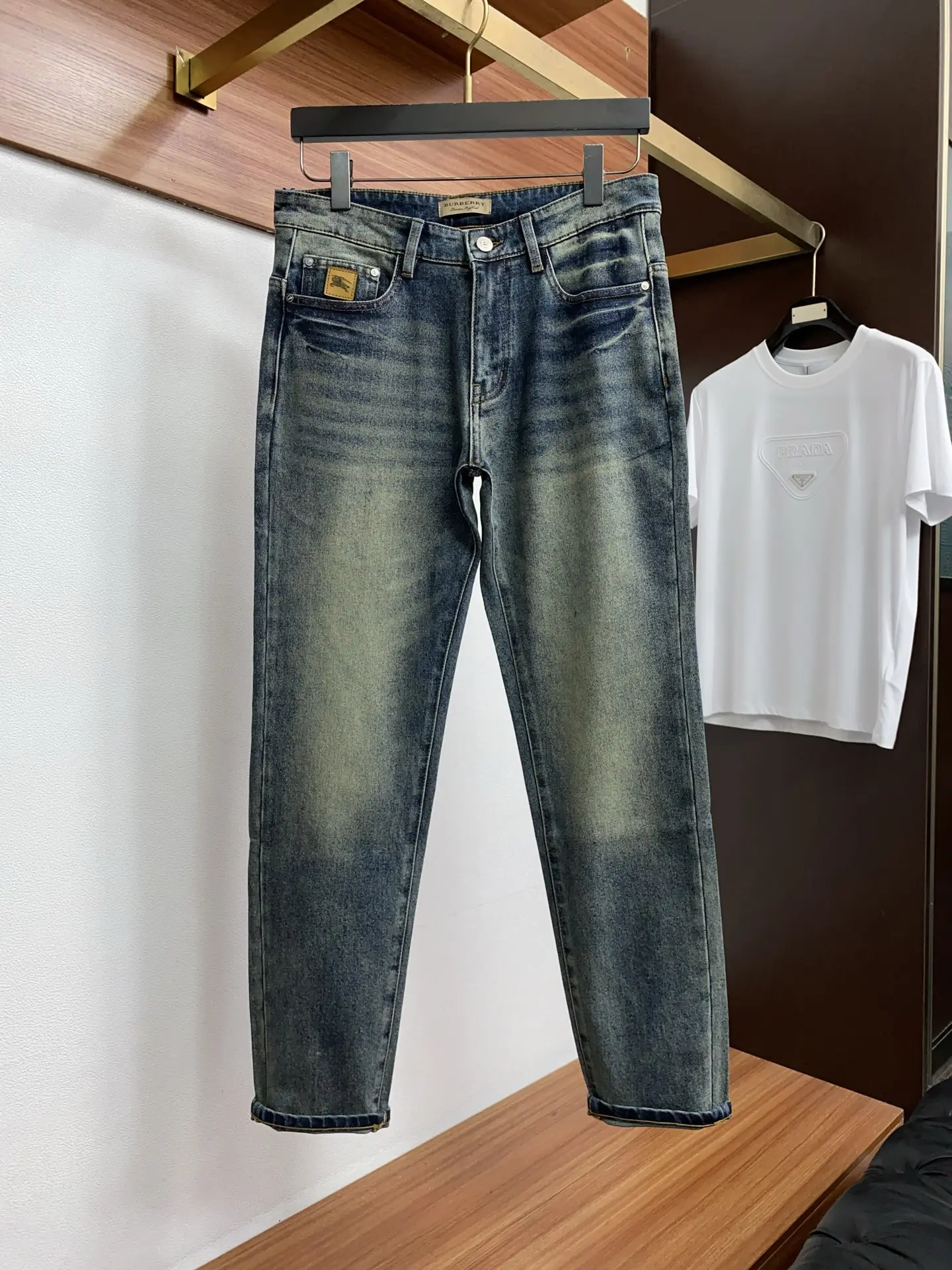 Logo Patch Slim-Straight Jeans D17523873 — view 3