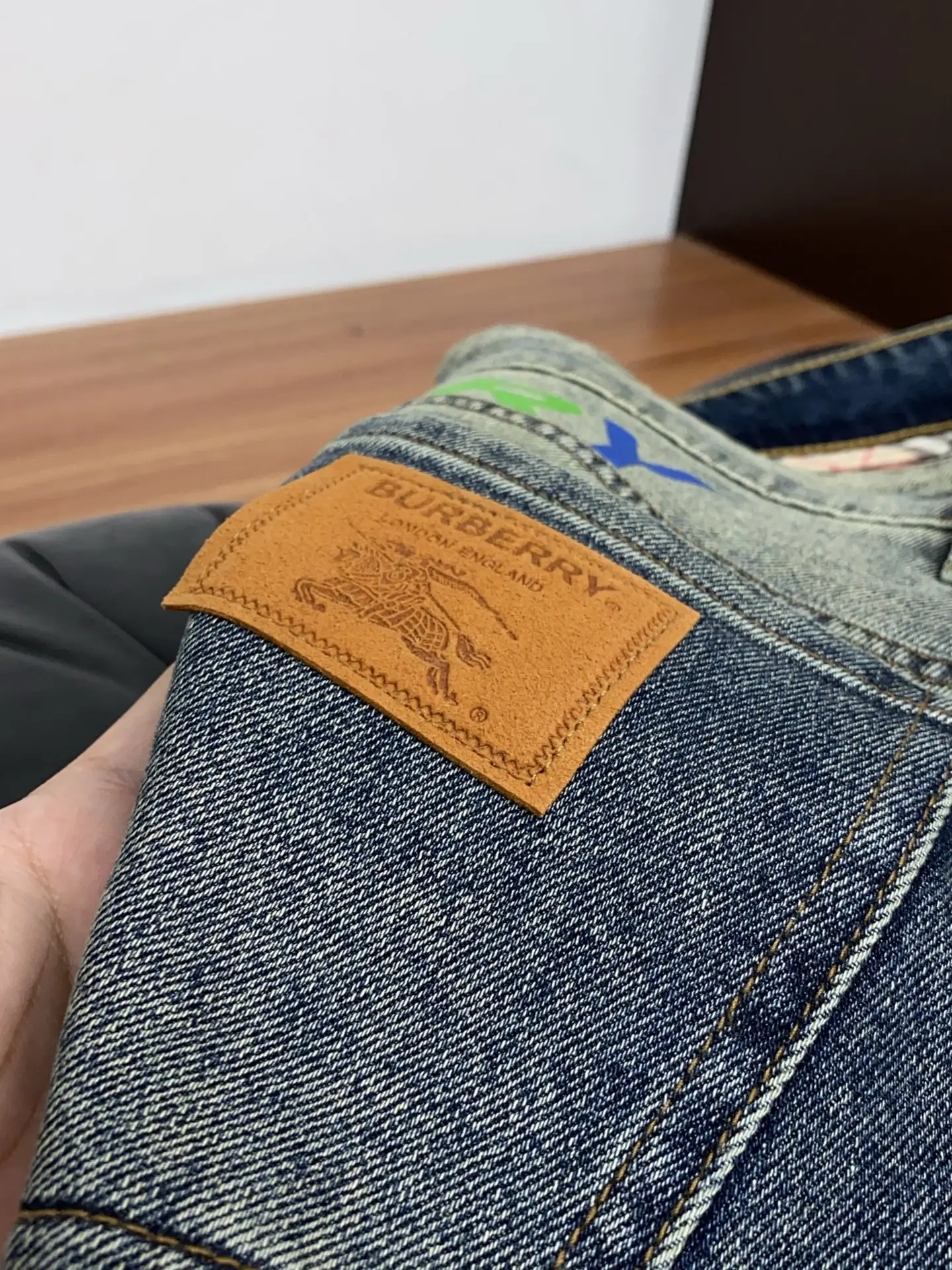 Logo Patch Slim-Straight Jeans D17523873 — view 6
