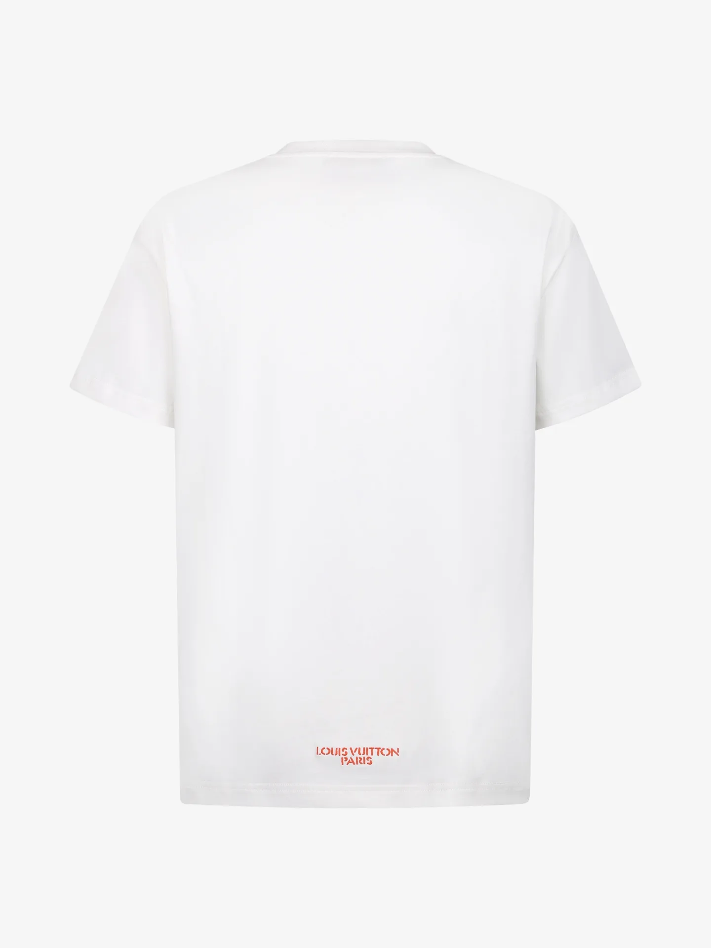 Laser-Cut Logo Appliqué Cotton T-Shirt D17521157 — view 2