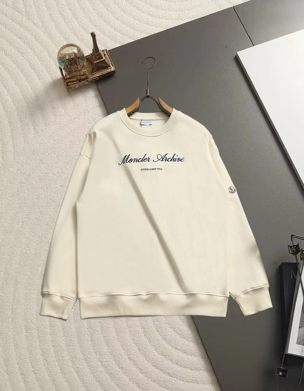 Moncler Archive Logo Embroidered Sweatshirt D17521515