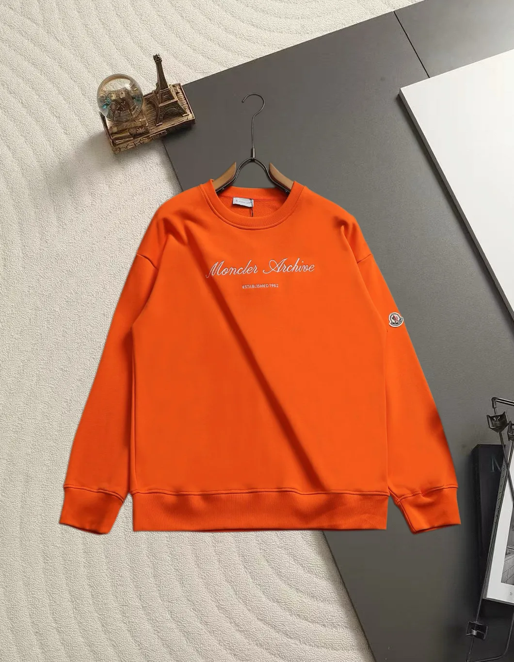 Moncler Archive Logo Embroidered Sweatshirt D17521514