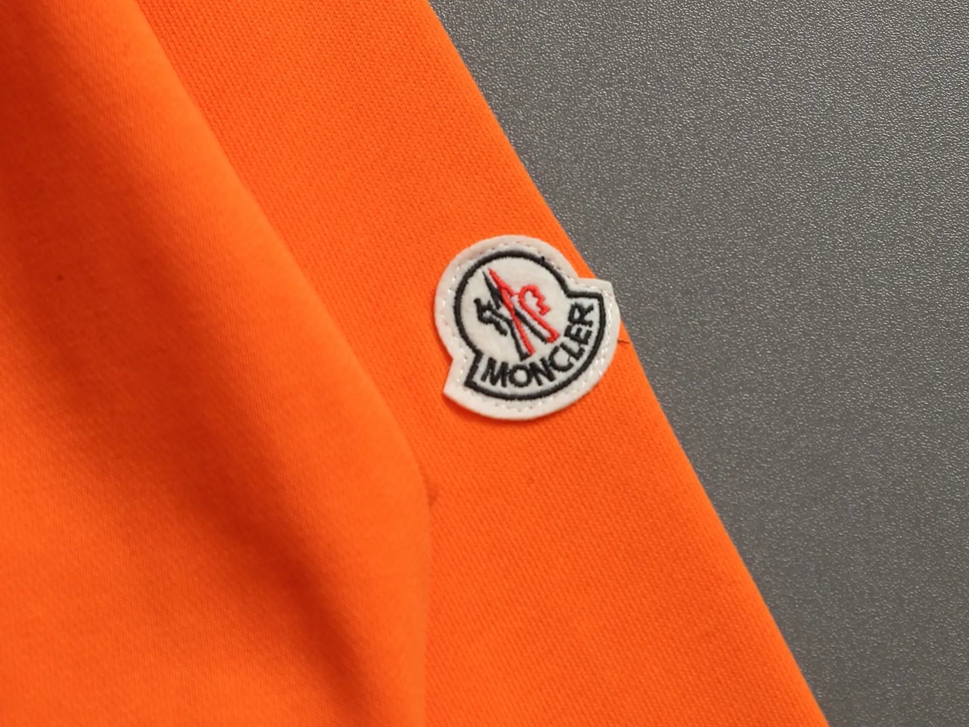 Moncler Archive Logo Embroidered Sweatshirt D17521514 — view 5