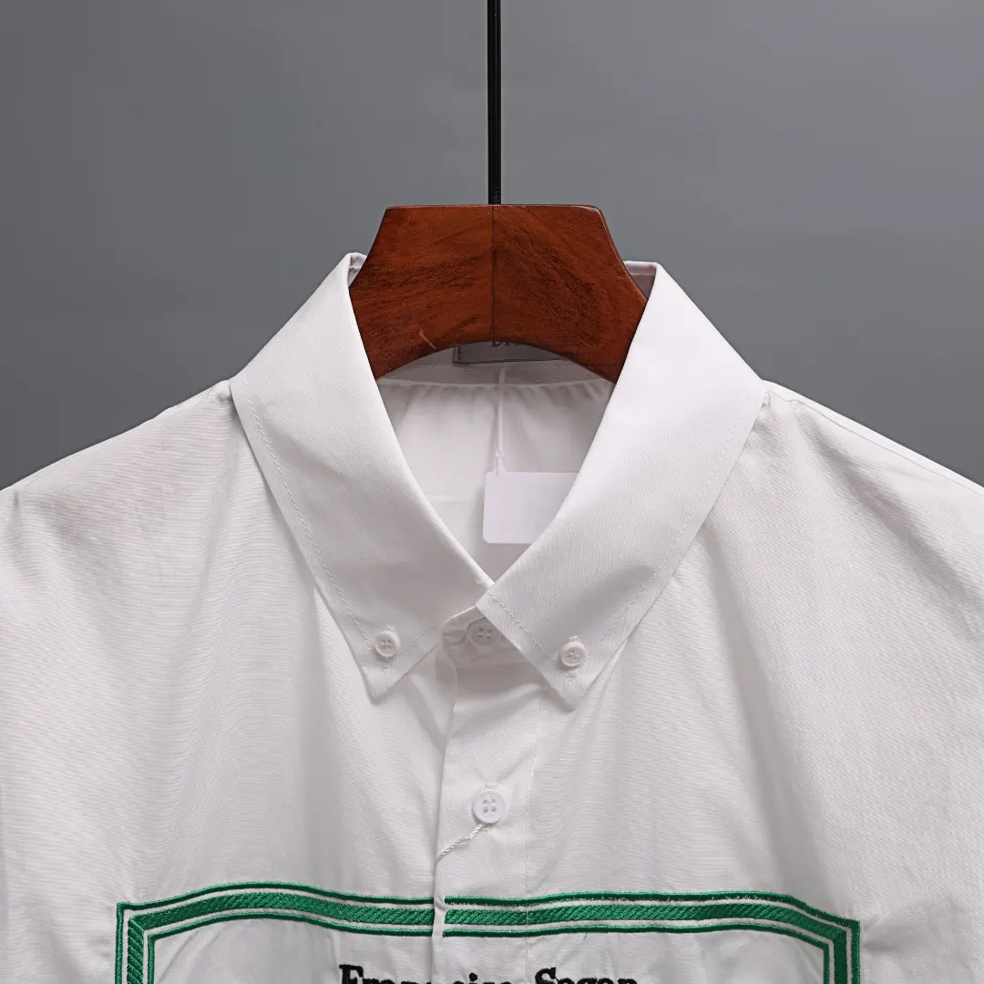 Bonjour Tristesse Embroidered Cotton Shirt D17522646 — view 3