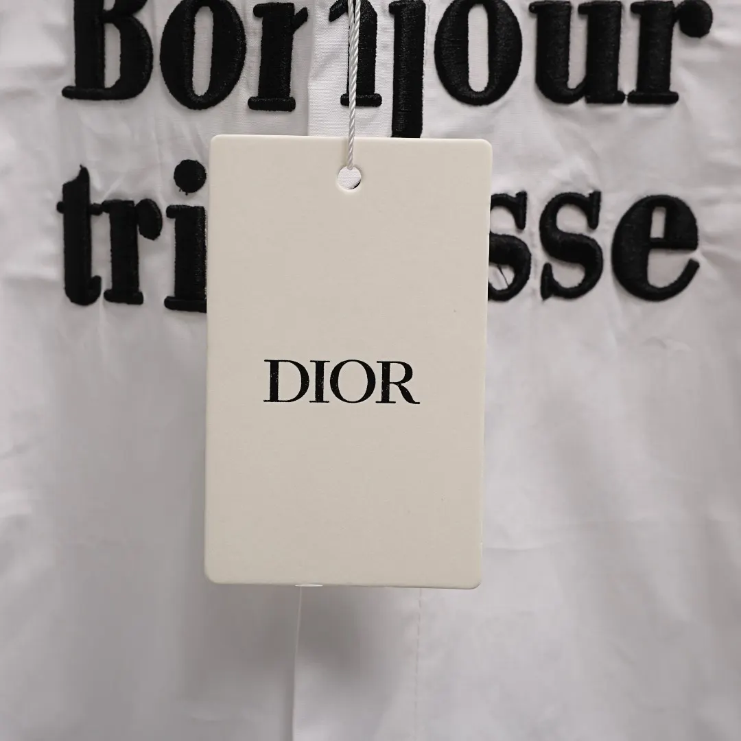 Bonjour Tristesse Embroidered Cotton Shirt D17522646 — view 9