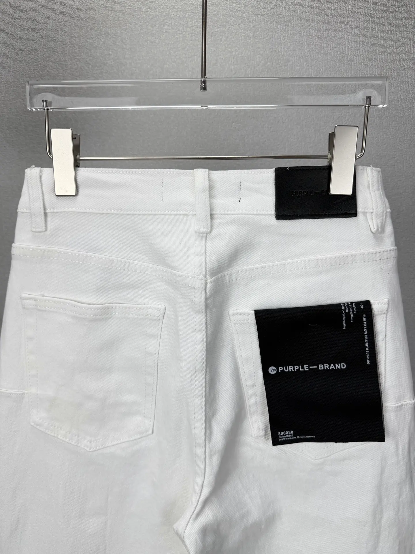Crinkled Flare-Leg Stretch Jeans D17523173 — view 12
