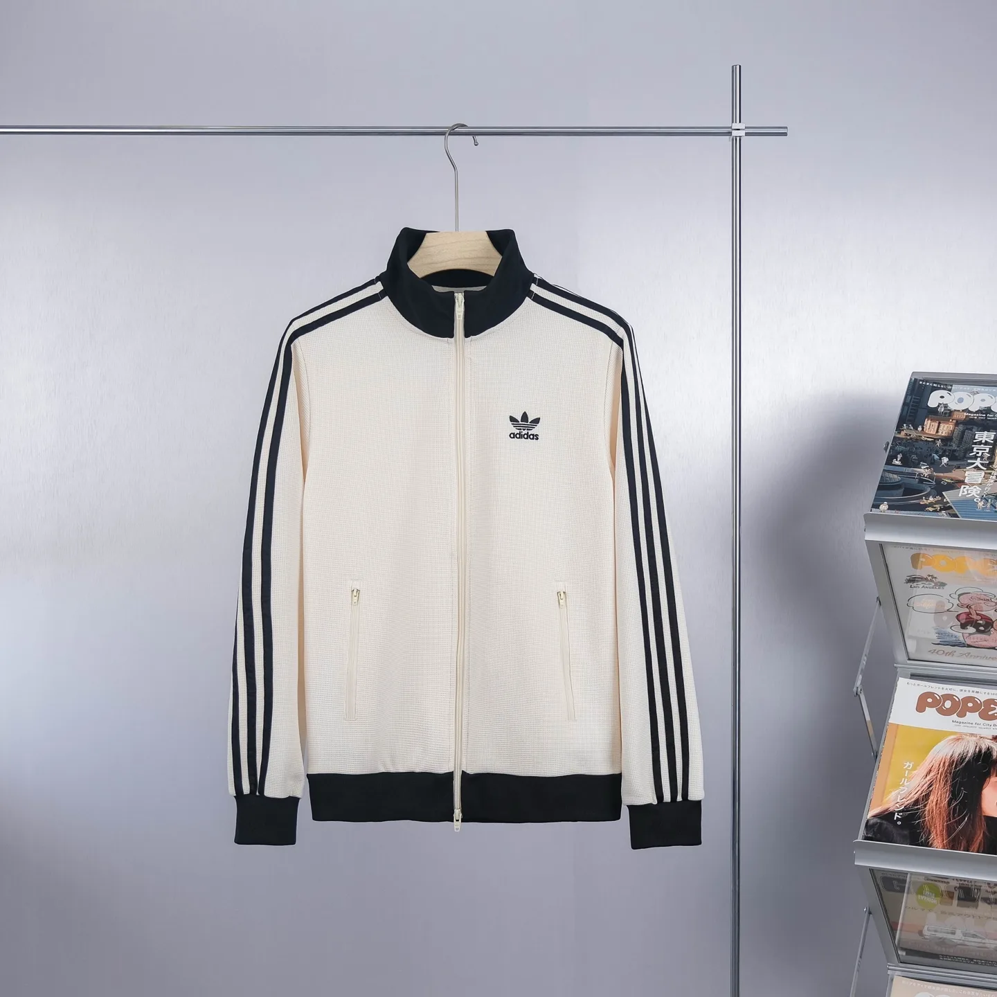 Adidas Originals Waffle Knit Track Jacket D17523036 — view 2
