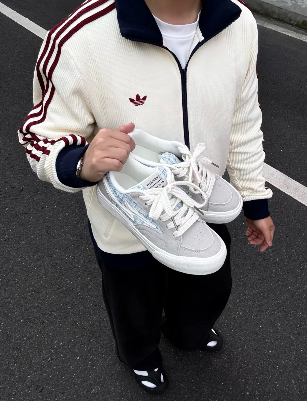Originals Waffle Knit Track Jacket D17523049