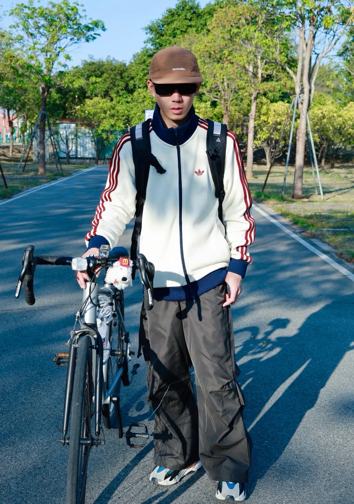 Originals Waffle Knit Track Jacket D17523049 — view 6