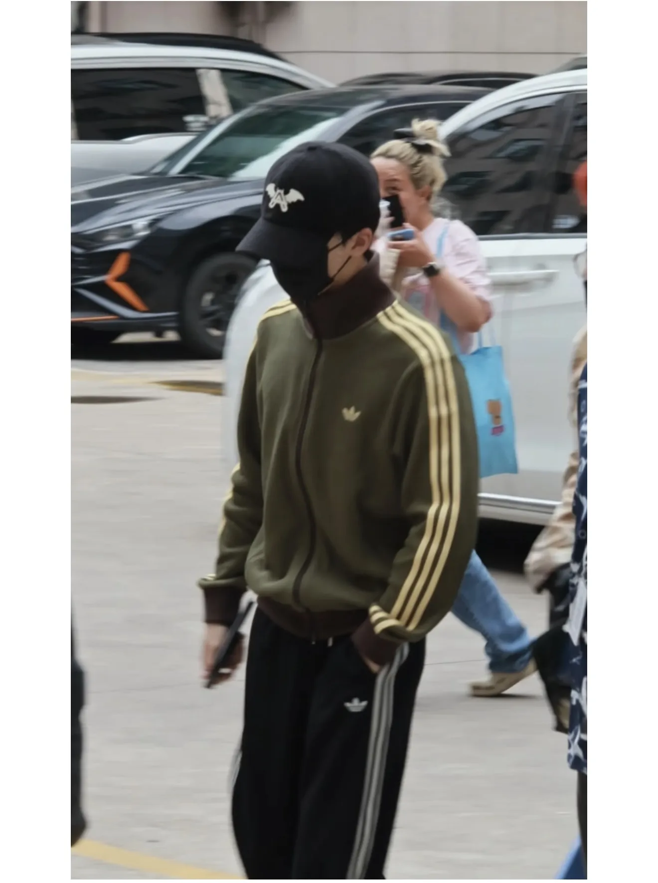 Originals Waffle Knit Track Jacket D17523051 — view 6