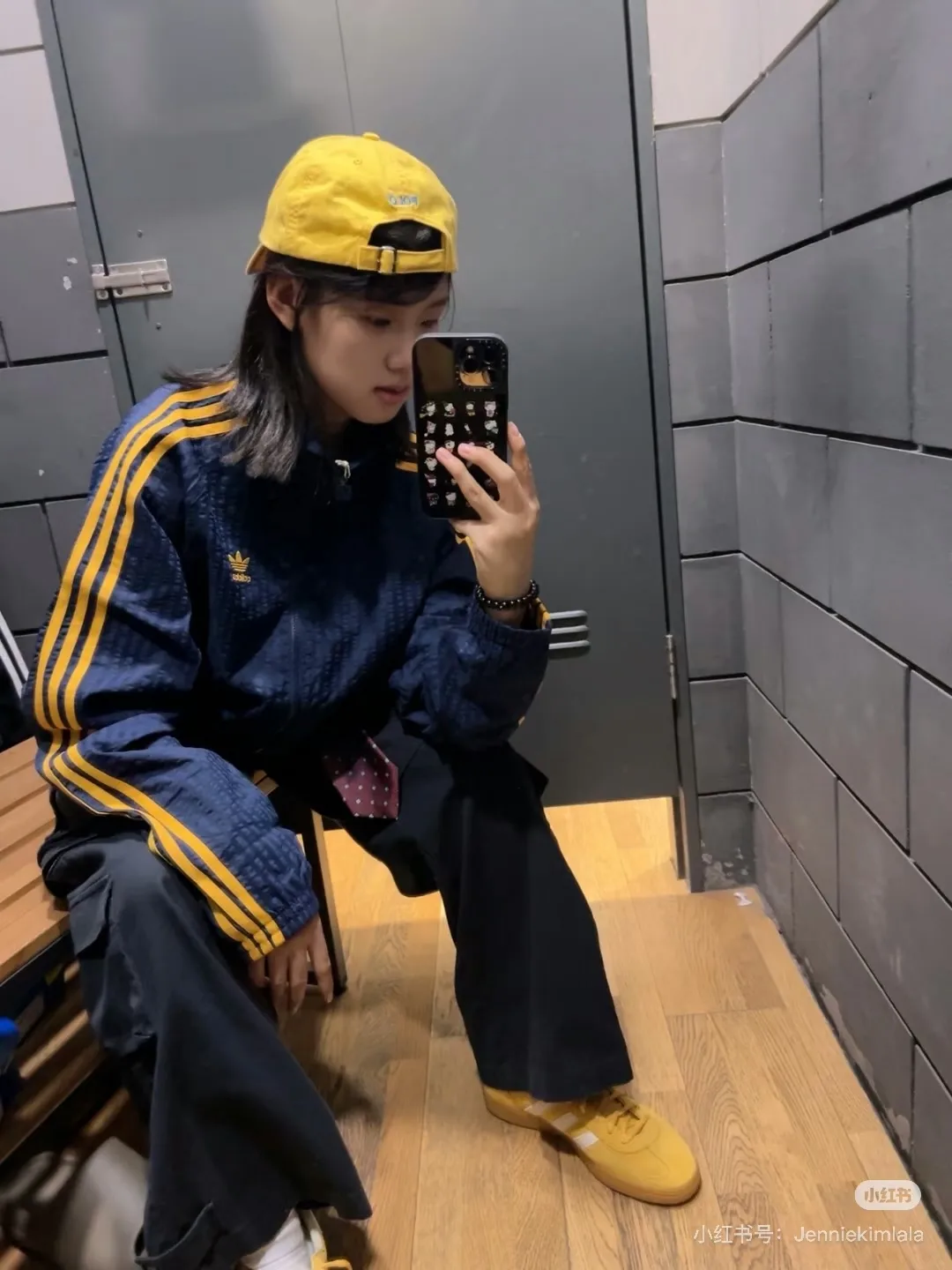 Seersucker Striped Track Jacket D17523041 — view 4