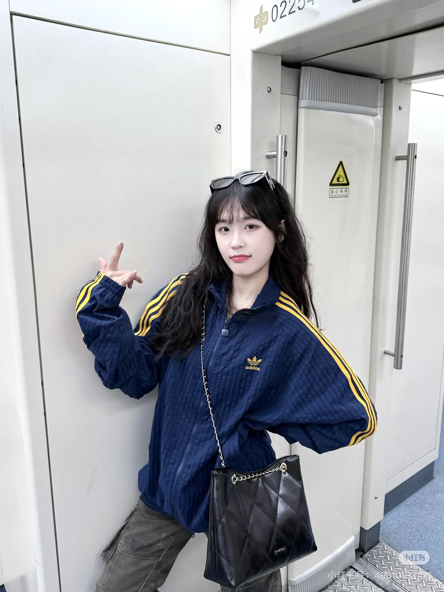Seersucker Striped Track Jacket D17523041 — view 16