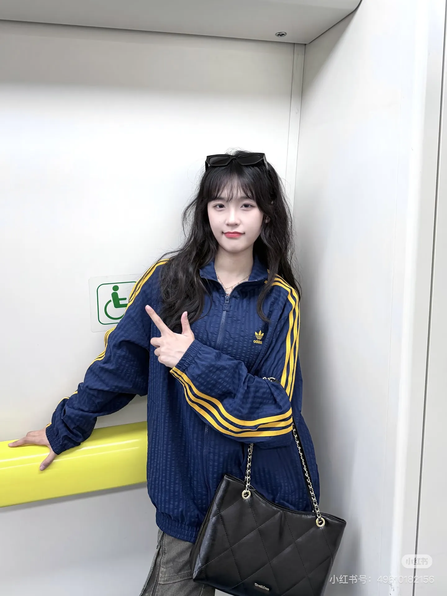 Seersucker Striped Track Jacket D17523041 — view 17