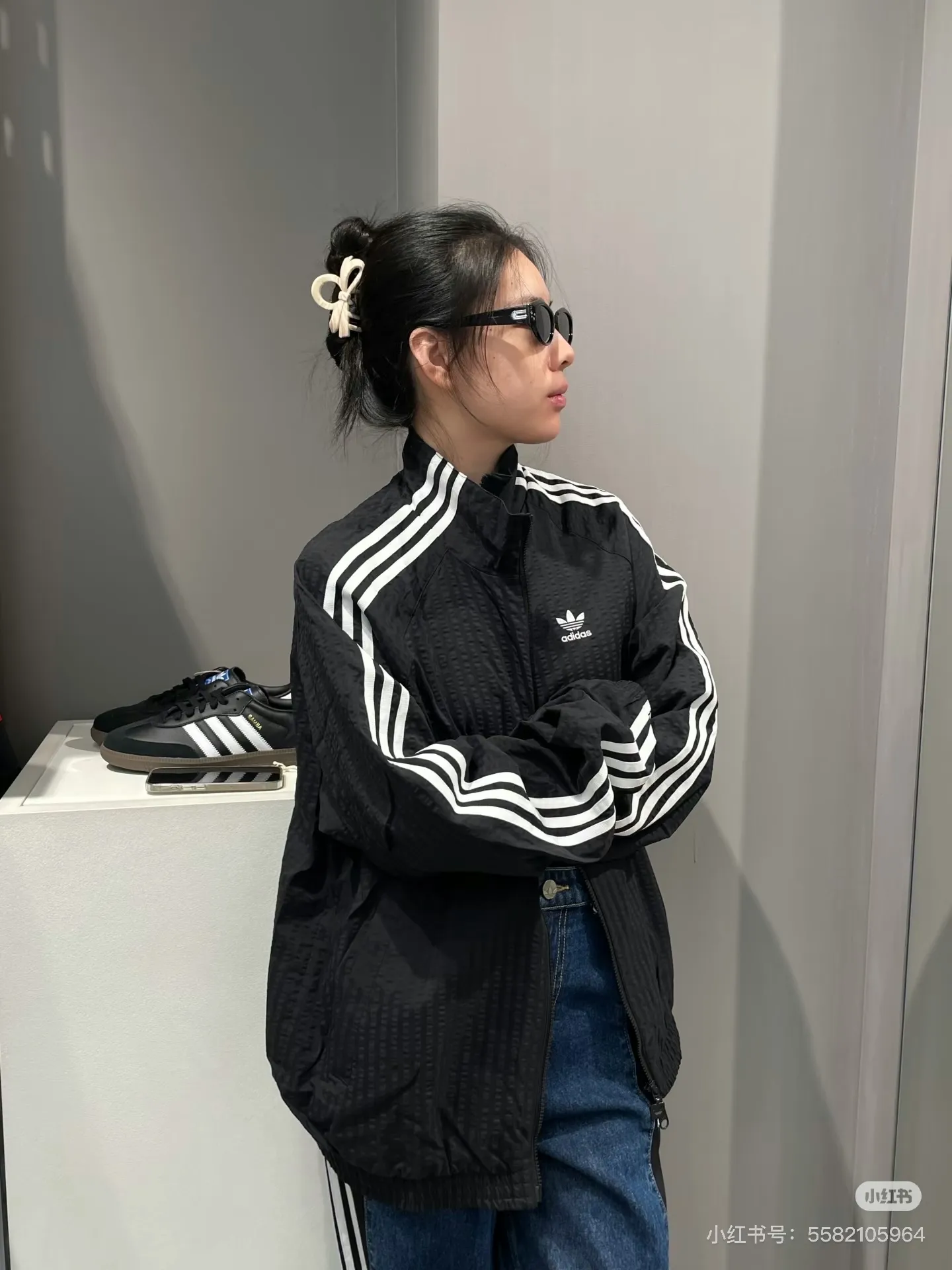 Adidas Originals Seersucker Track Jacket D17523042 — view 6