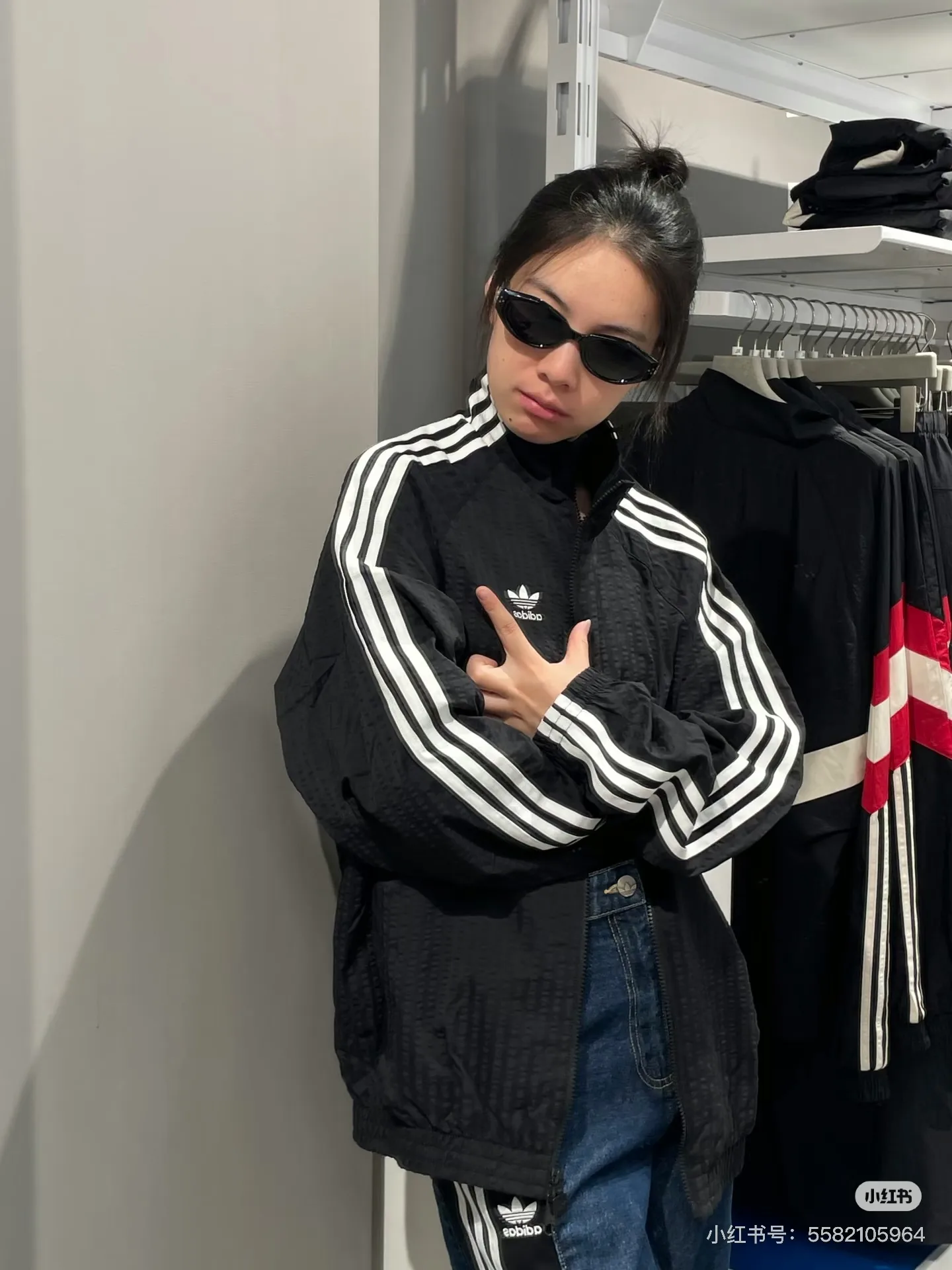 Adidas Originals Seersucker Track Jacket D17523042 — view 7