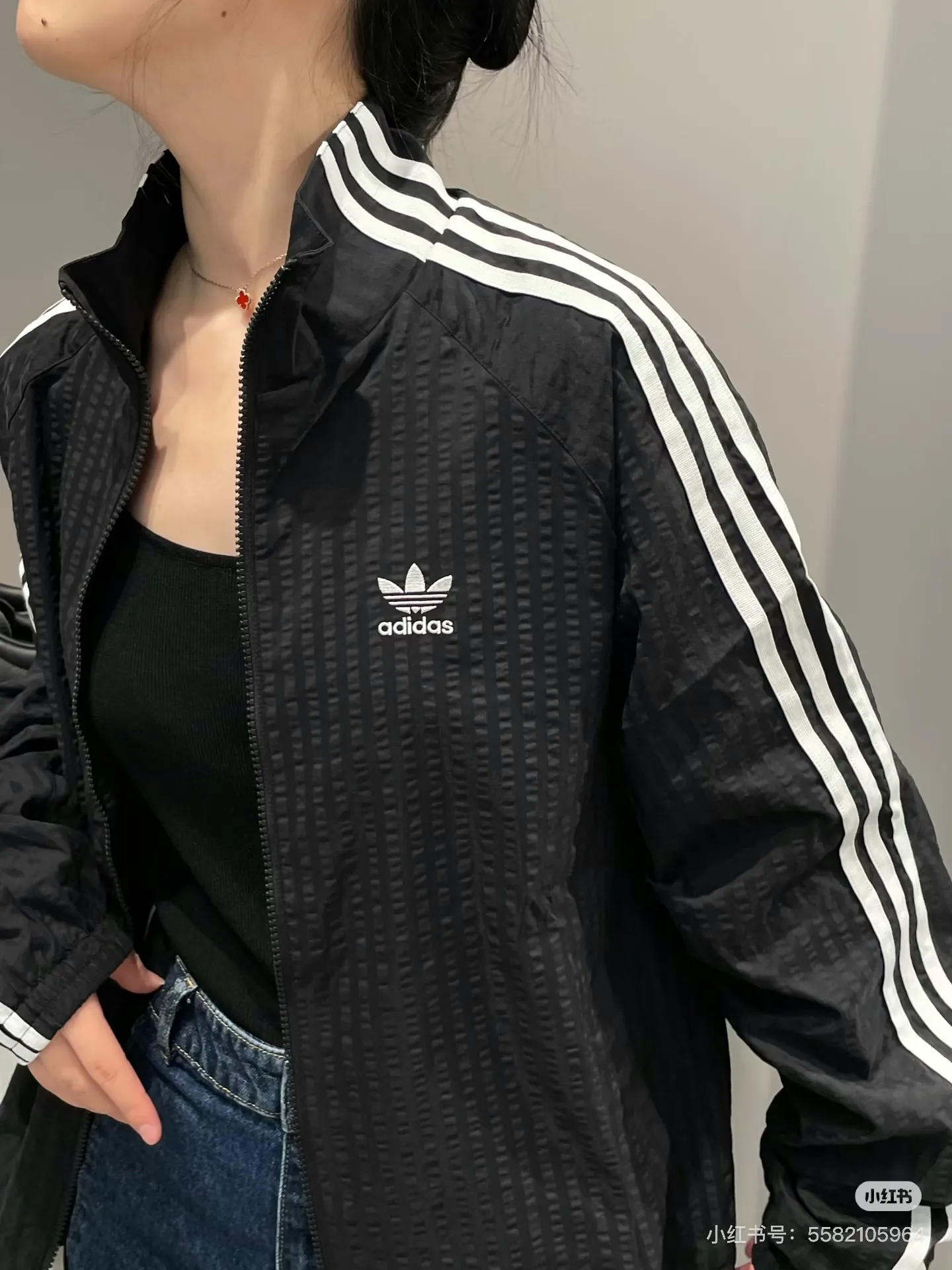 Adidas Originals Seersucker Track Jacket D17523042 — view 11