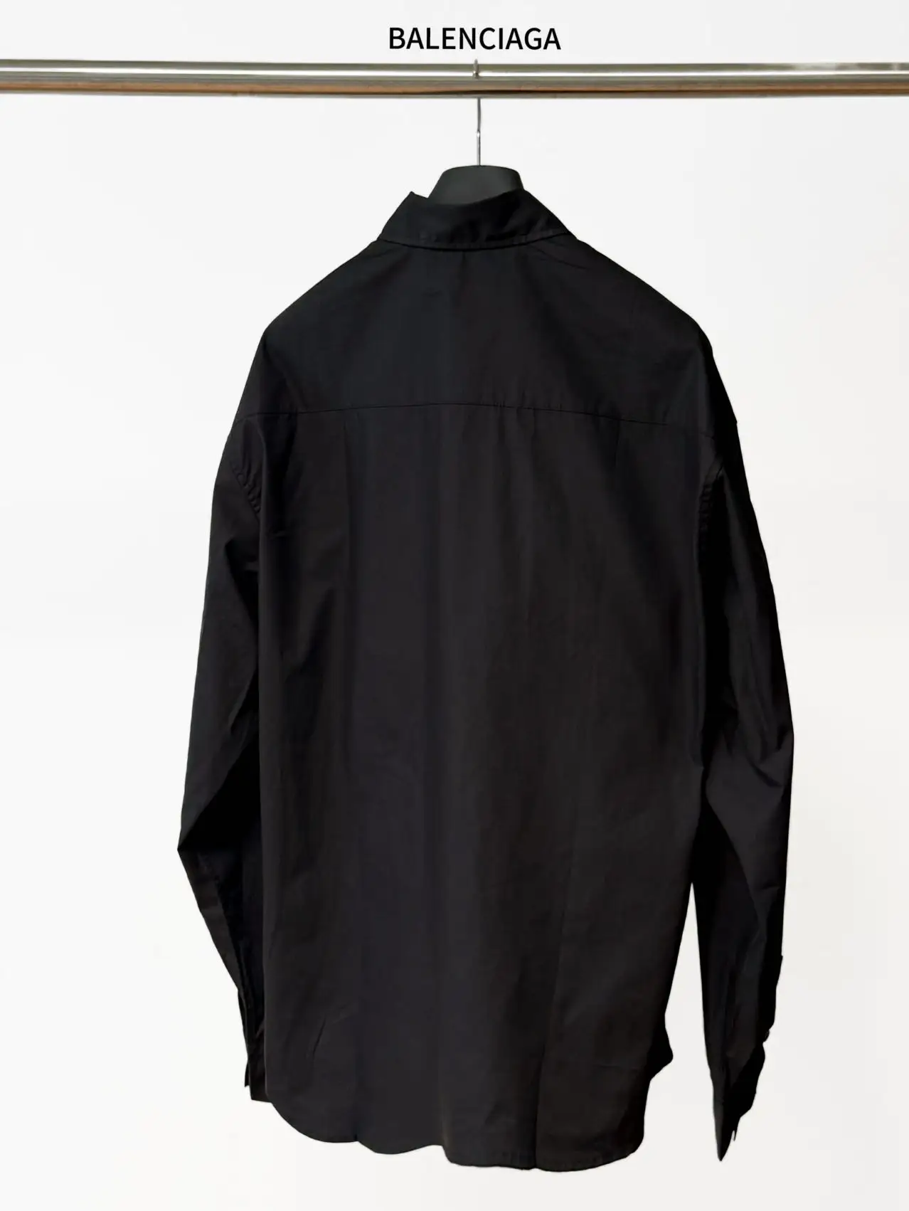 Embroidered Crest Logo Long-Sleeve Shirt D17521128 — view 2