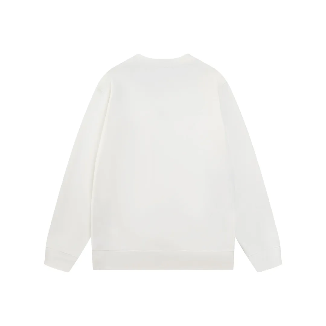Triangle Logo Plaque Crew-Neck Sweatshirt D17821185 — view 3