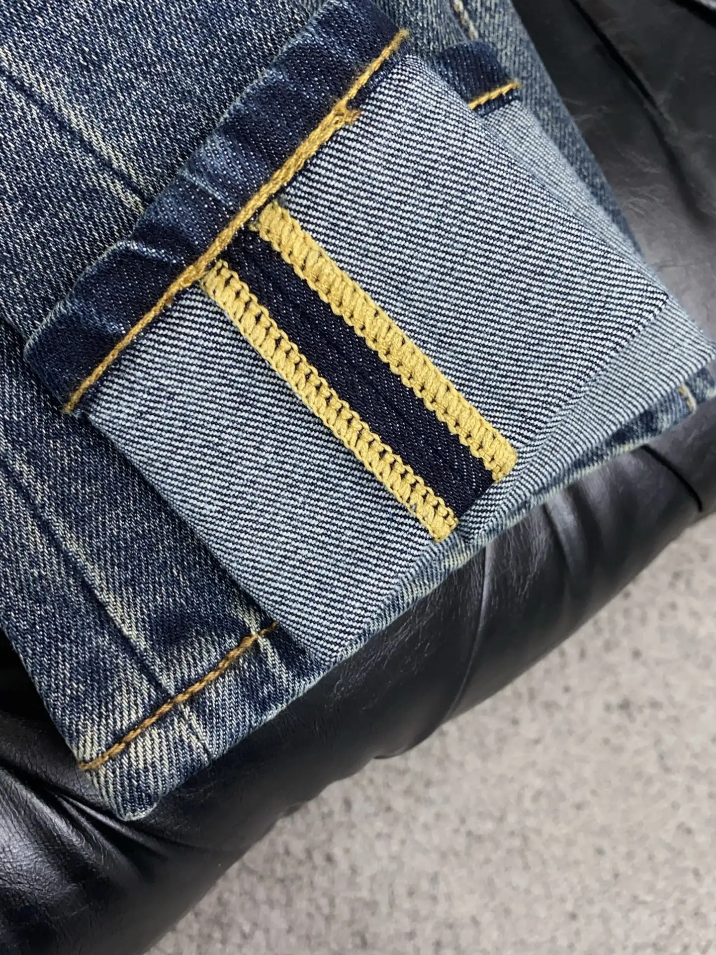 Monogram Slim-Fit Straight-Leg Jeans D18023868 — view 8