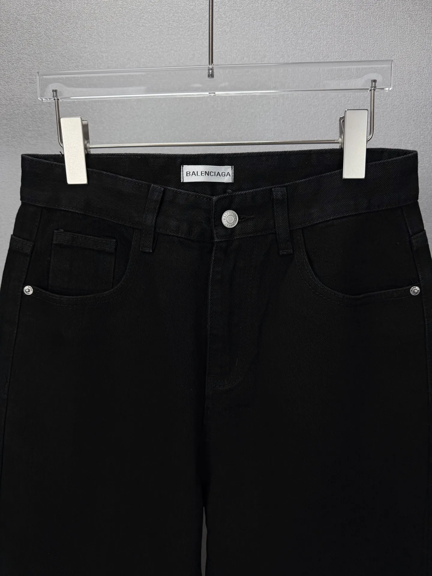 Multi-Logo Embroidered Wide-Leg Jeans D18023176 — view 3