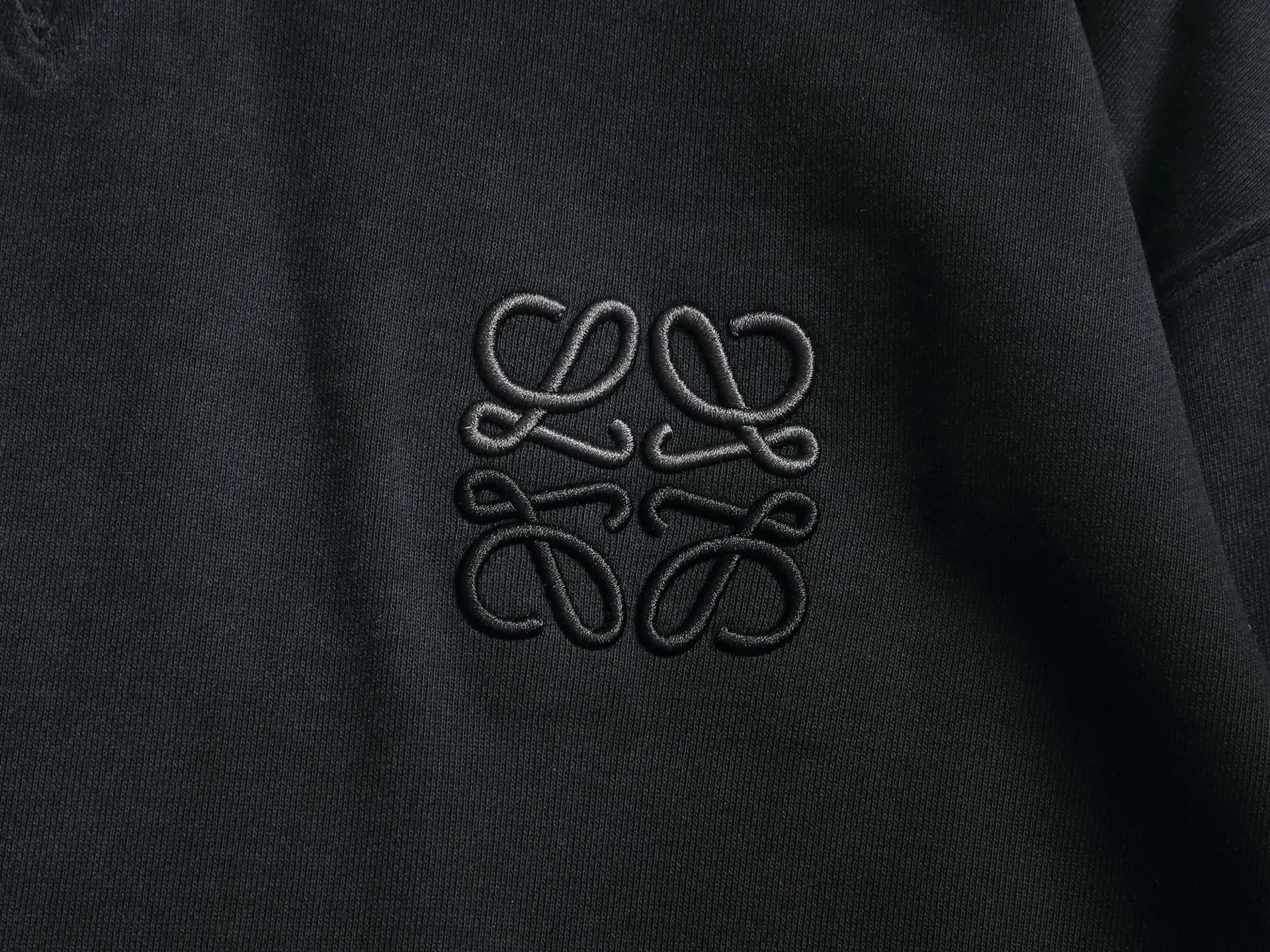 Anagram Logo Embroidered Crew-Neck Sweatshirt D18023234 — view 4