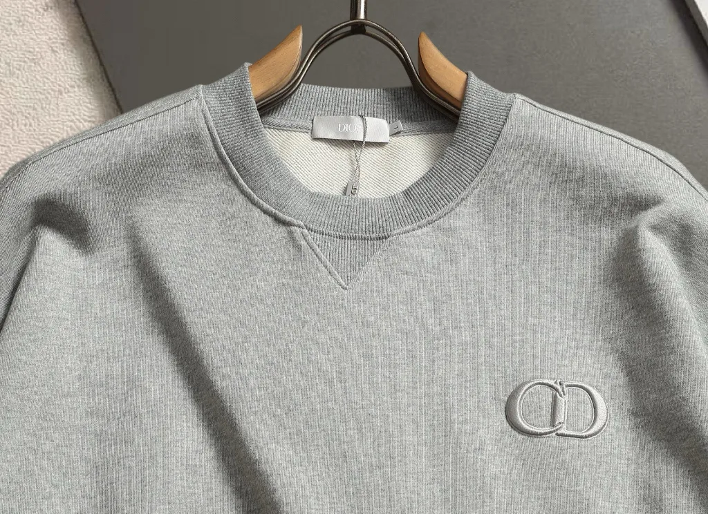 CD Icon Embroidered Crew-Neck Sweatshirt D18021494 — view 3