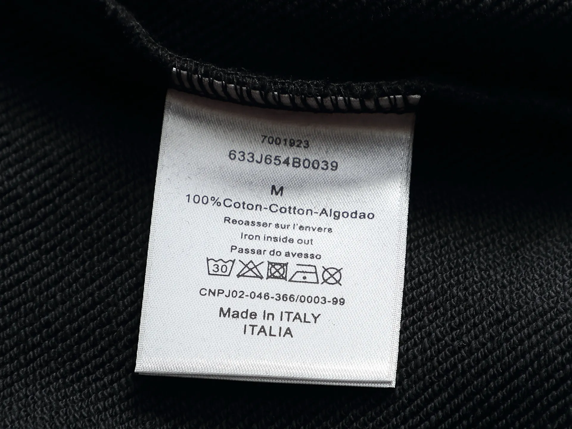 CD Logo Embroidered Crew-Neck Sweatshirt D18023252 — view 8