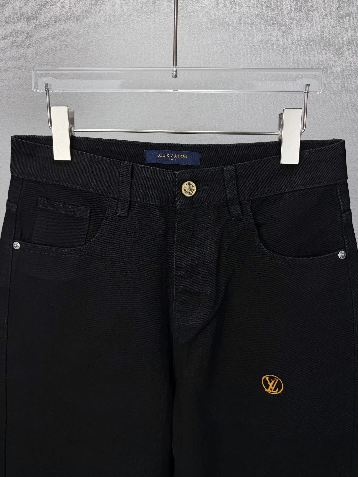 Logo Embroidered Straight-Leg Jeans D18023171 — view 3