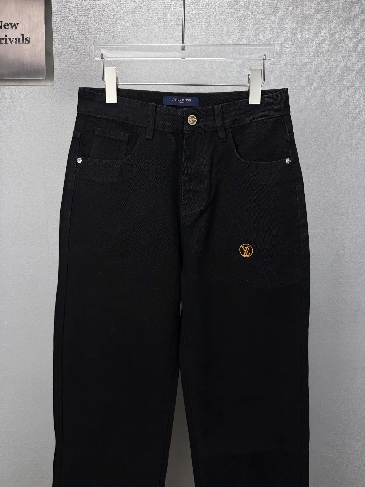 Logo Embroidered Straight-Leg Jeans D18023171 — view 5