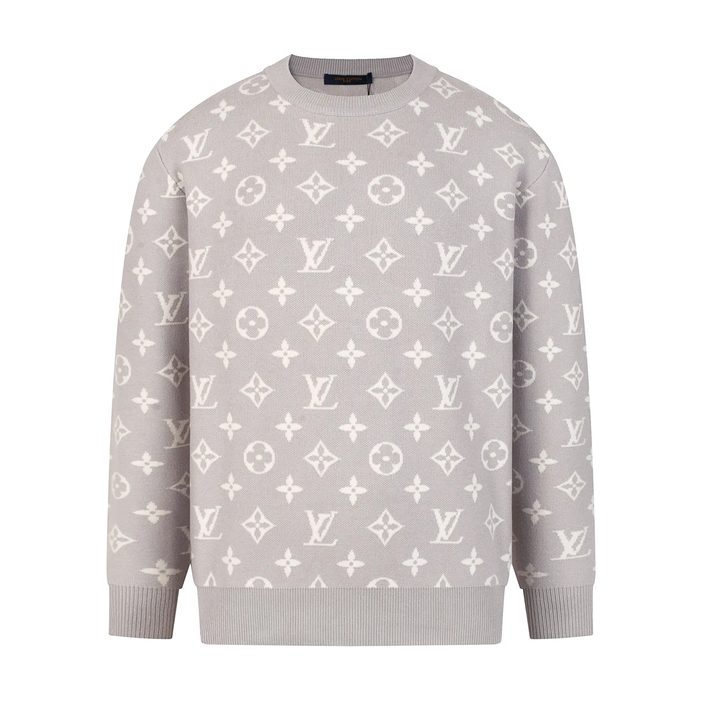Monogram Jacquard Crew-Neck Sweater D18021629