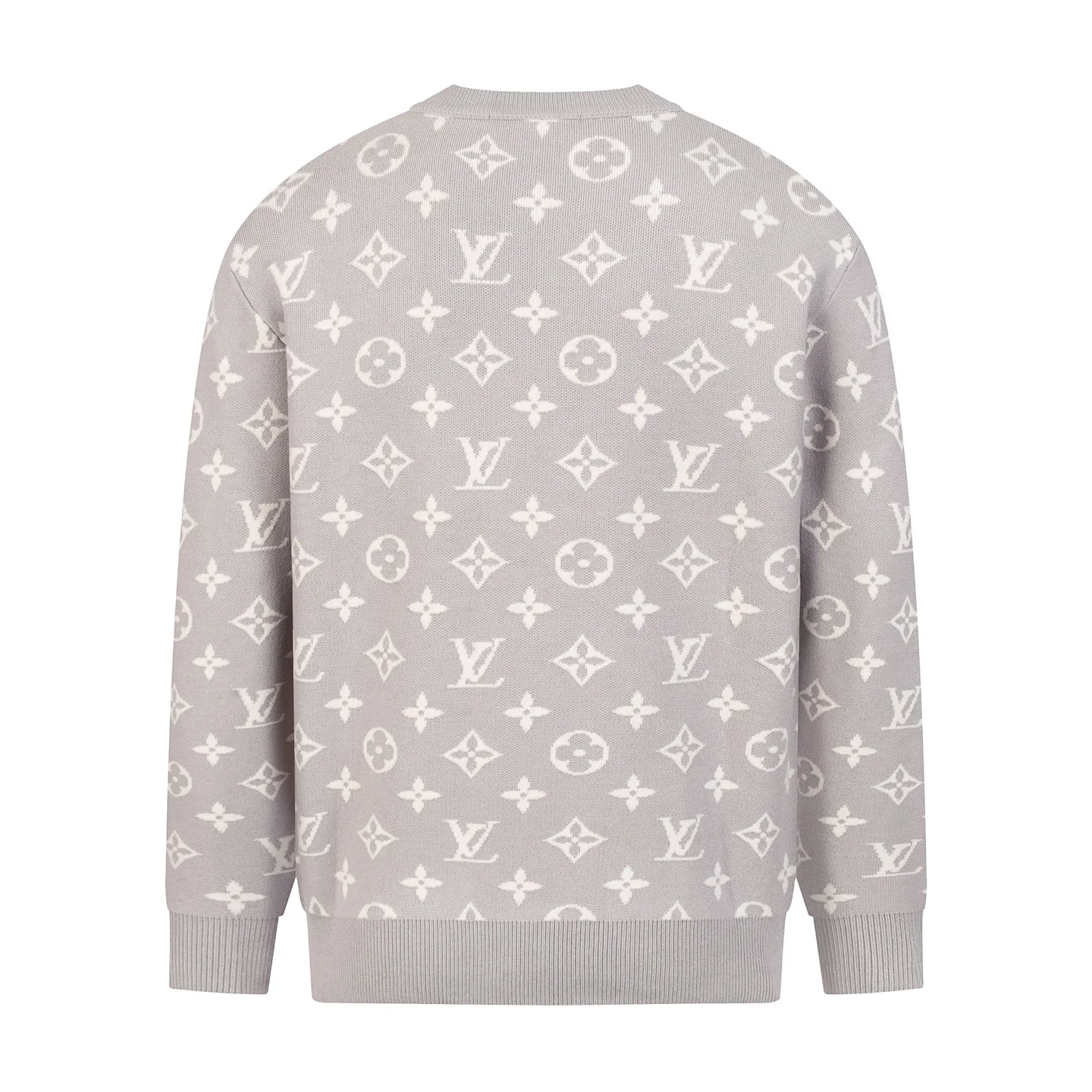 Monogram Jacquard Crew-Neck Sweater D18021629 — view 3