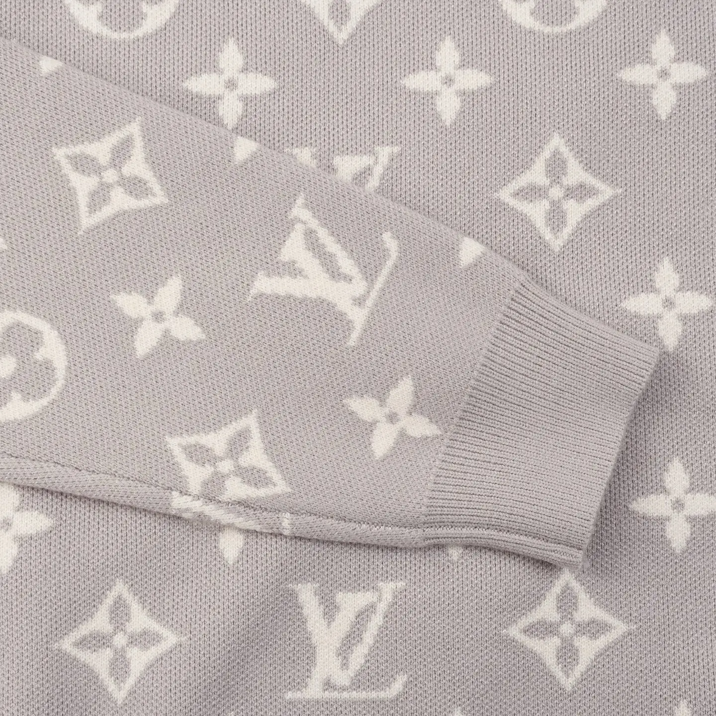 Monogram Jacquard Crew-Neck Sweater D18021629 — view 7