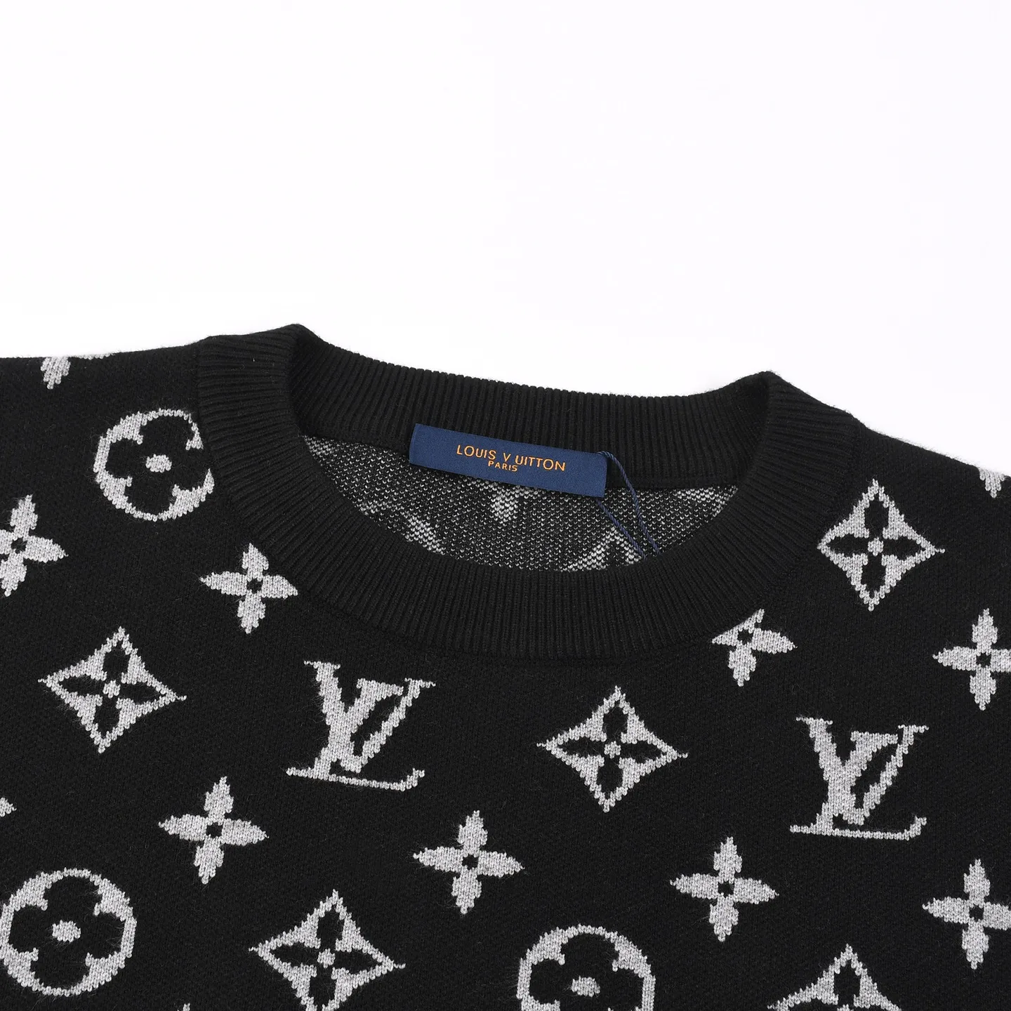 Monogram Jacquard Crew-Neck Sweater D18021631 — view 3