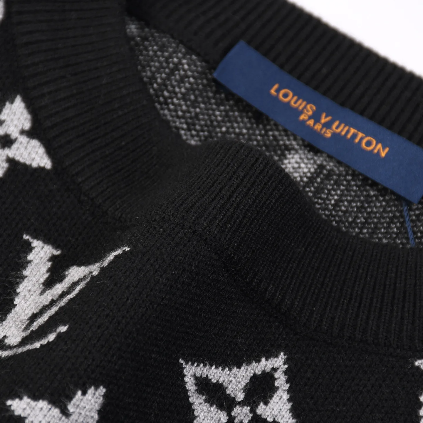 Monogram Jacquard Crew-Neck Sweater D18021631 — view 4
