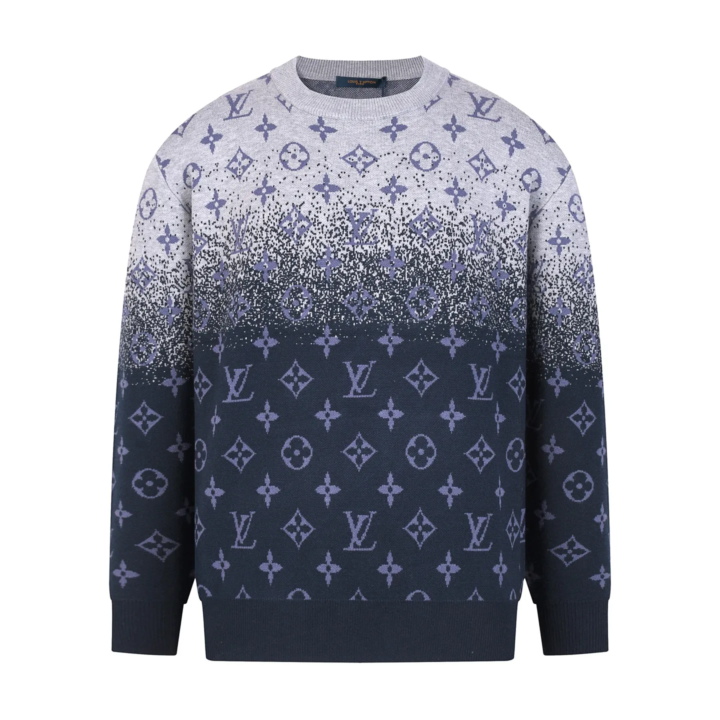 Monogram Gradient Crew-Neck Sweater D18021632