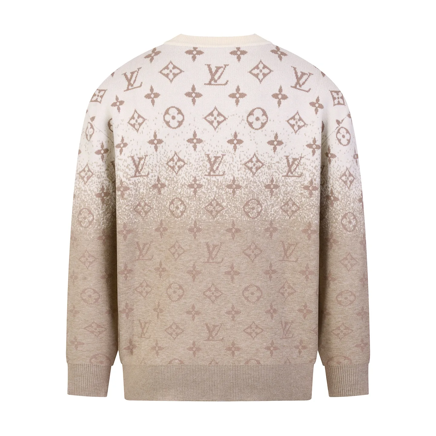 Monogram Gradient Crew-Neck Knit Sweater D18021633 — view 2