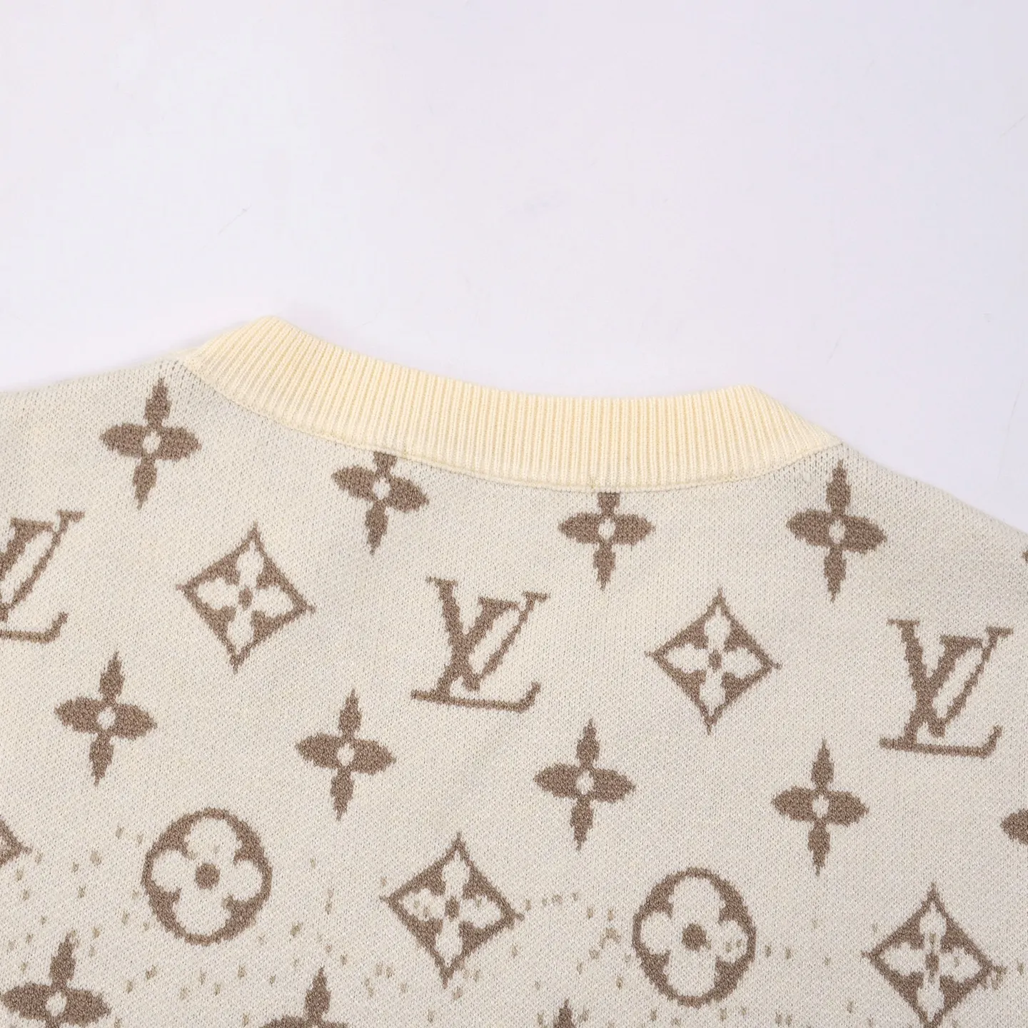 Monogram Gradient Crew-Neck Knit Sweater D18021633 — view 6