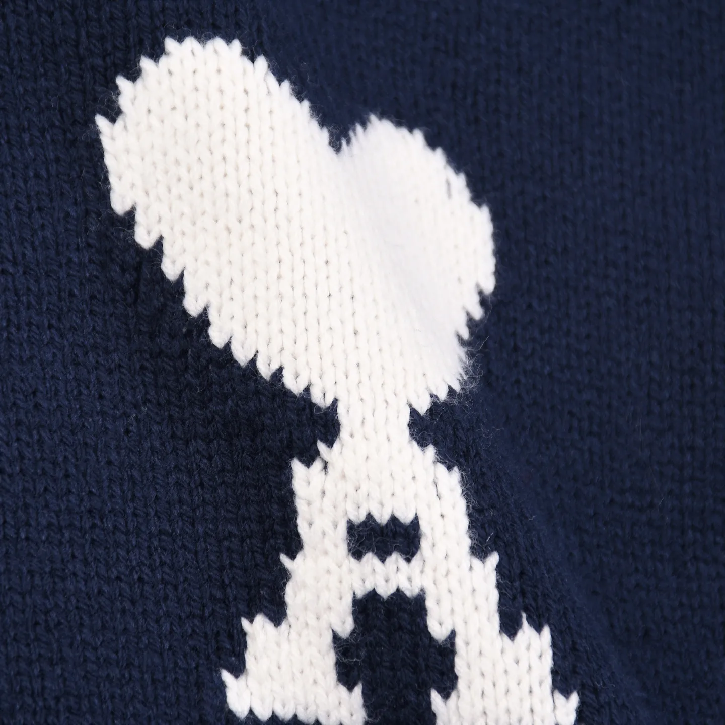 Ami de Coeur Intarsia Knit Crew-Neck Sweater D18021628 — view 6