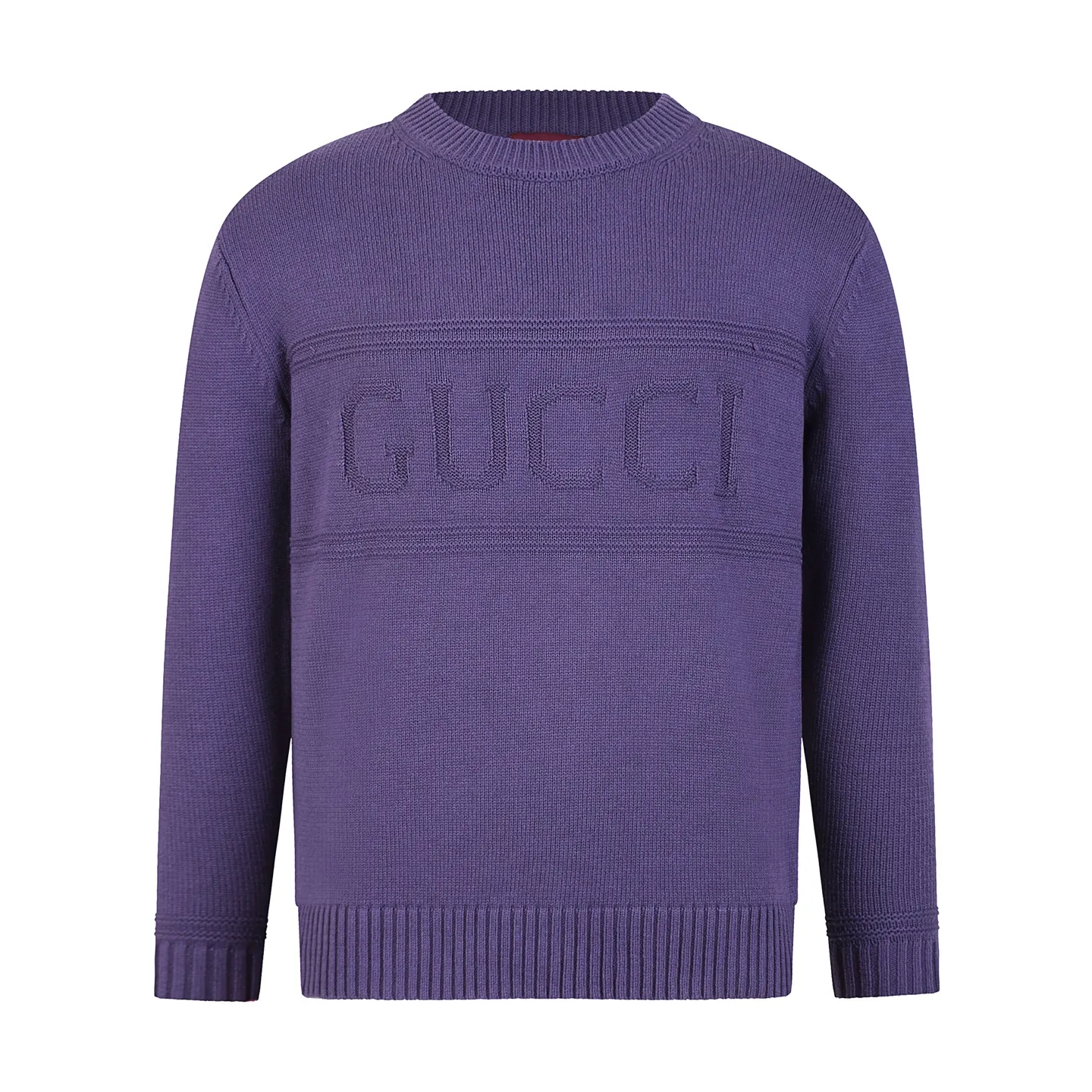 Logo-Embroidered Crew-Neck Knit Sweater D18021626