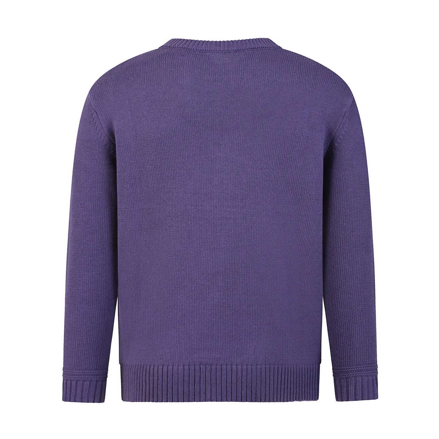 Logo-Embroidered Crew-Neck Knit Sweater D18021626 — view 3