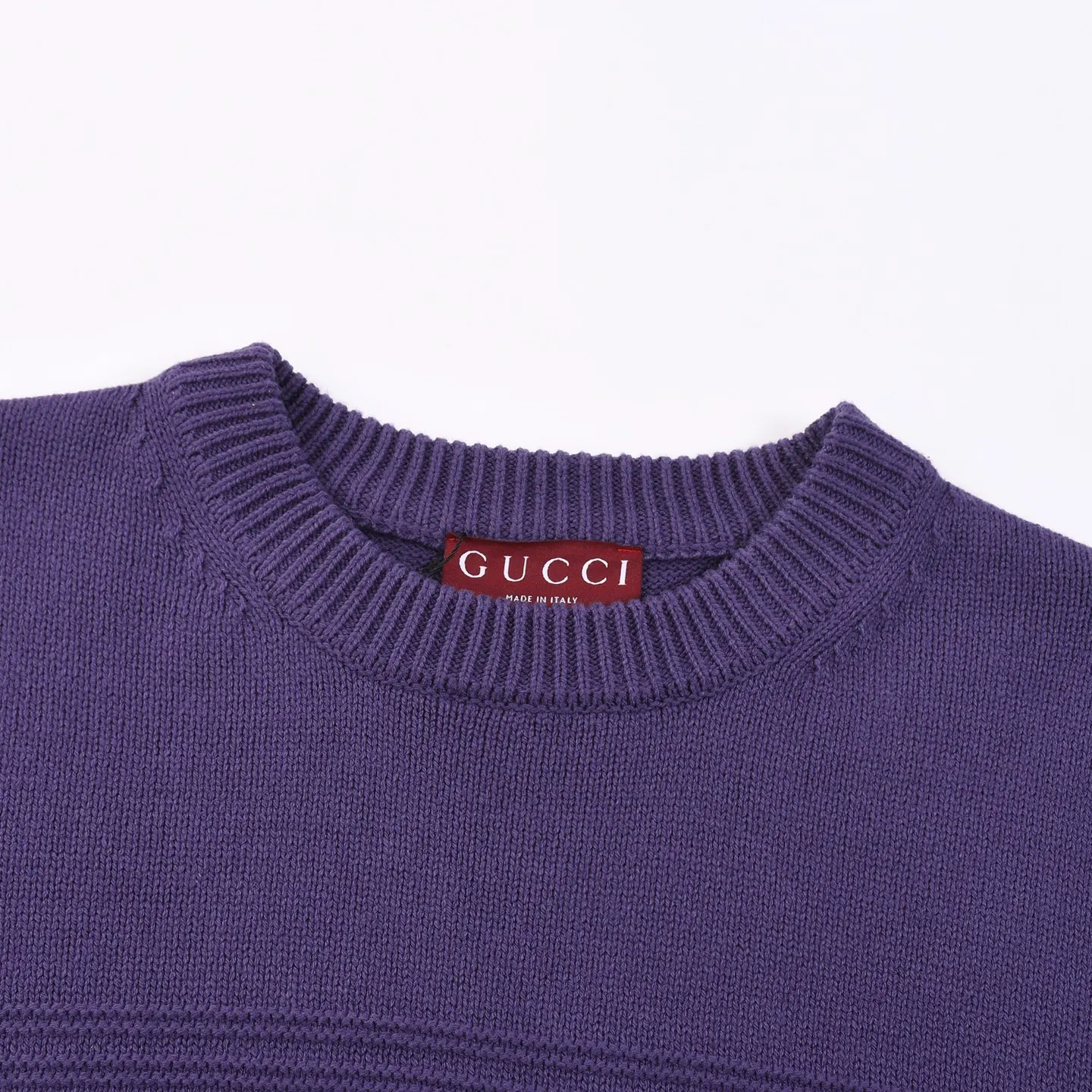 Logo-Embroidered Crew-Neck Knit Sweater D18021626 — view 4
