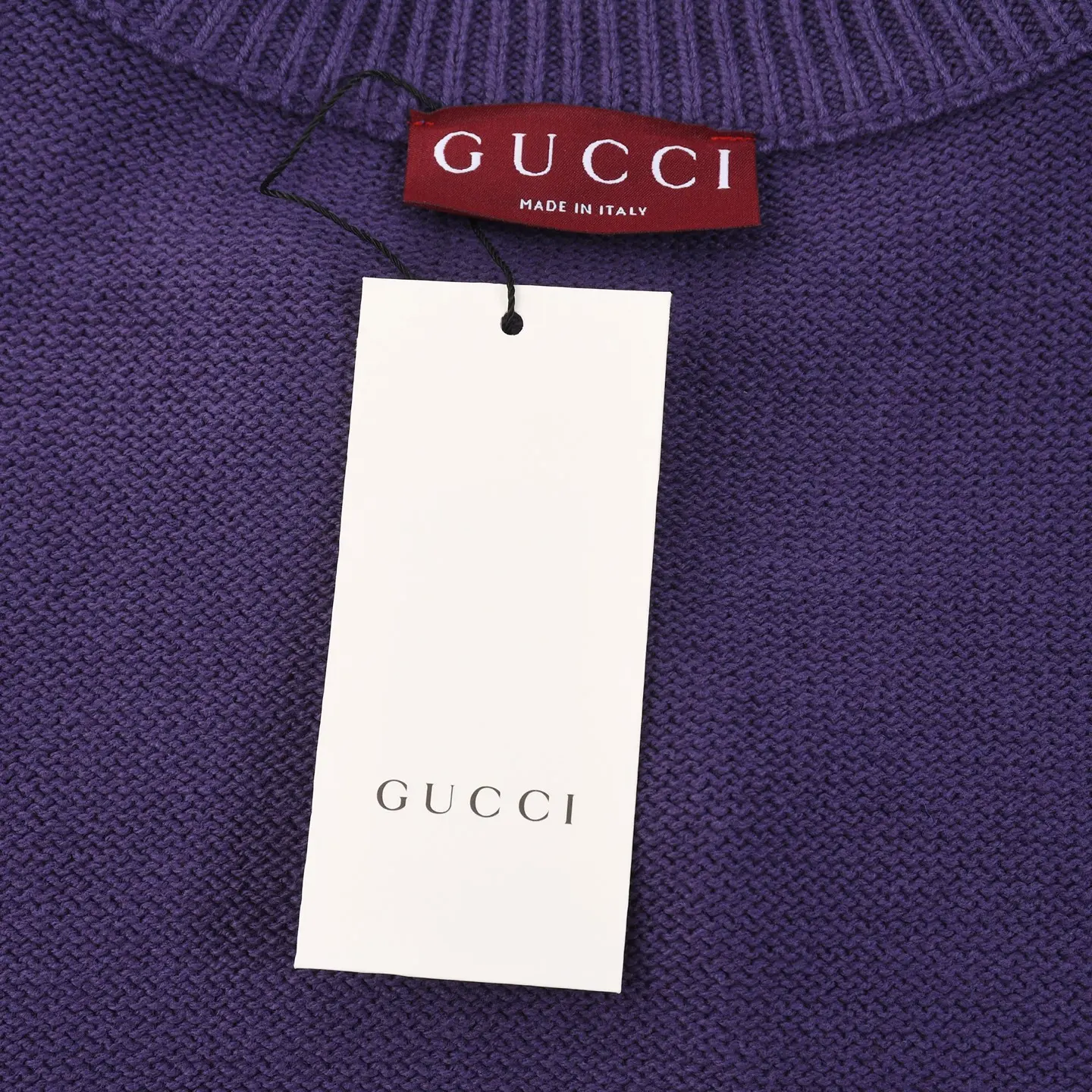 Logo-Embroidered Crew-Neck Knit Sweater D18021626 — view 11