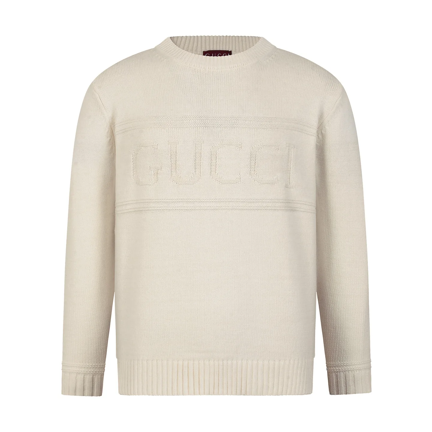 Logo-Embossed Cotton Knit Sweater D18021624