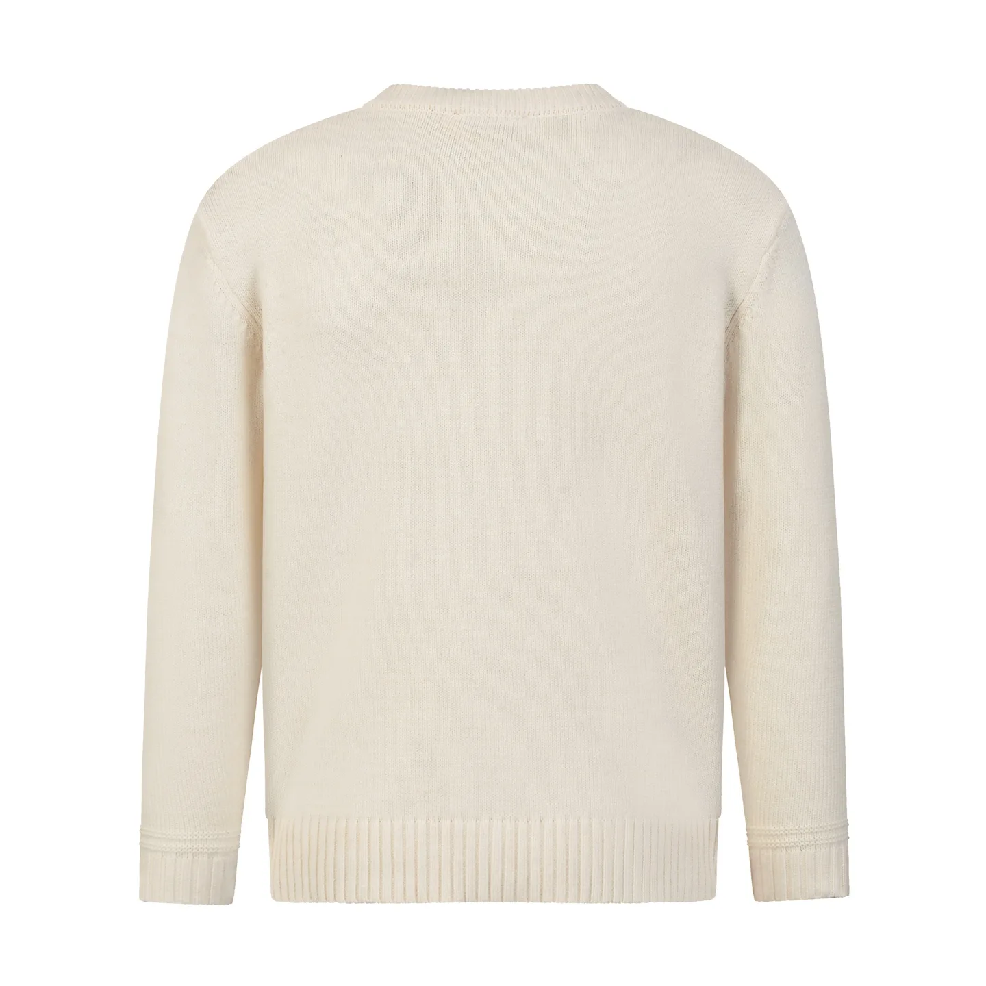 Logo-Embossed Cotton Knit Sweater D18021624 — view 2