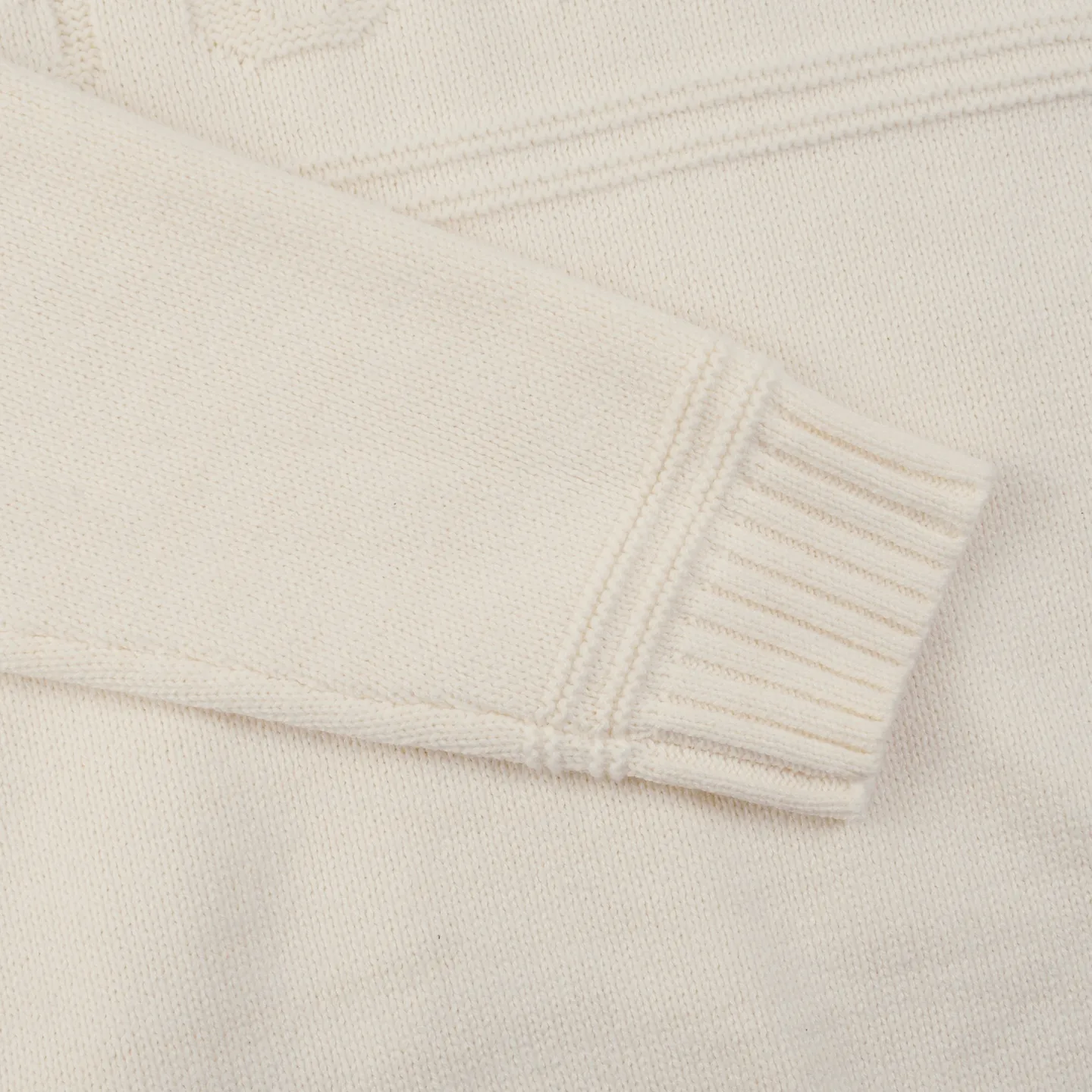 Logo-Embossed Cotton Knit Sweater D18021624 — view 8