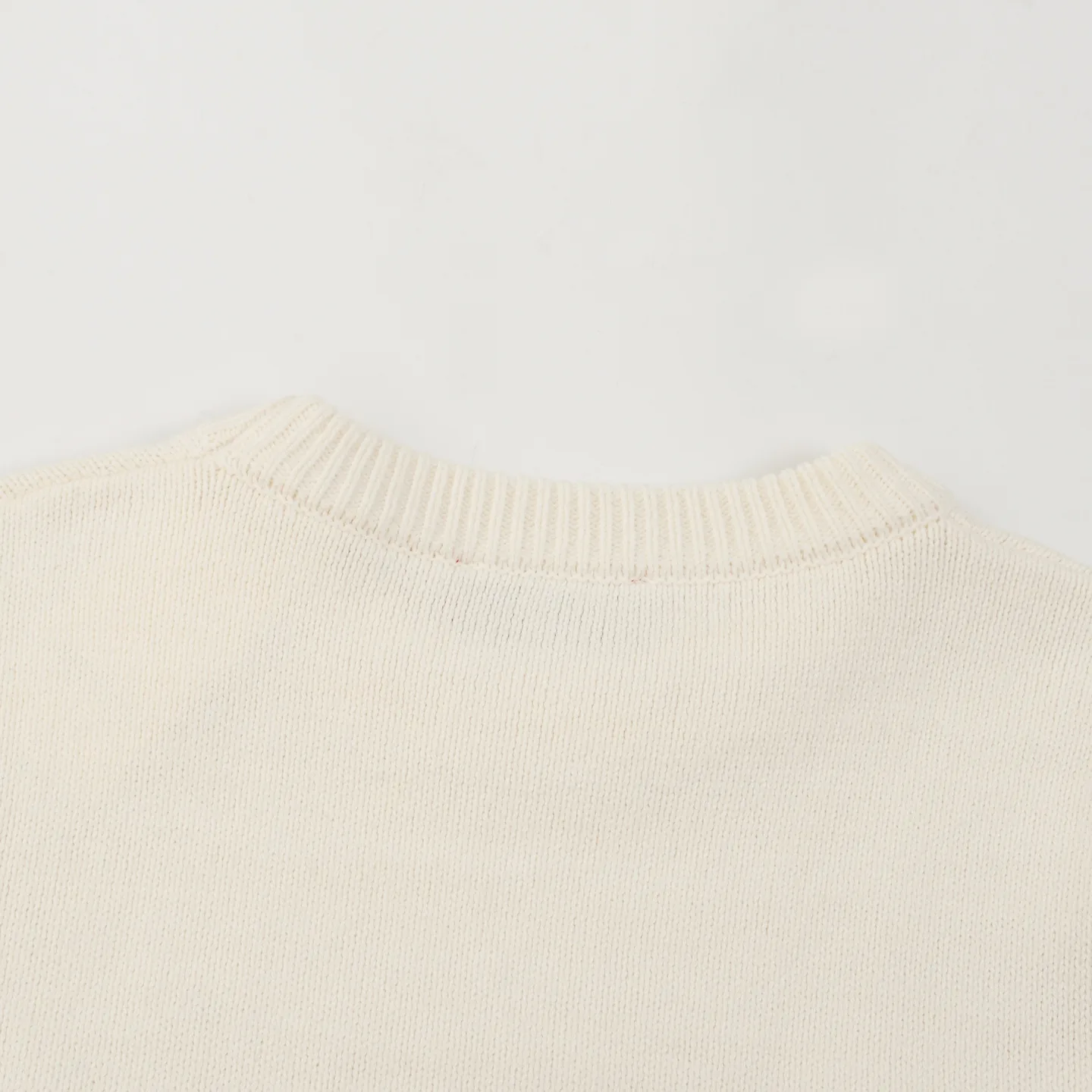 Logo-Embossed Cotton Knit Sweater D18021624 — view 11